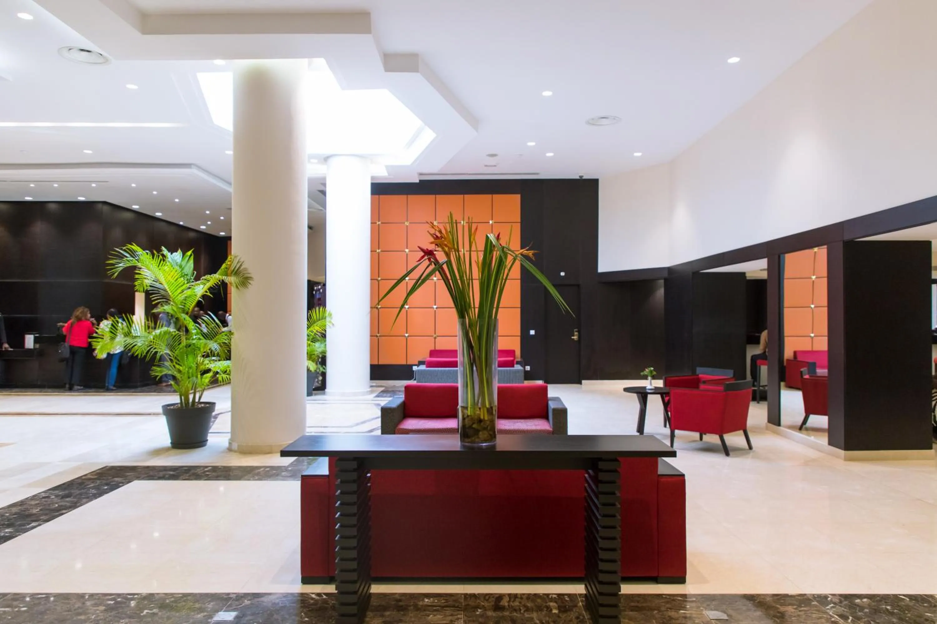 Patio in Azalaï Hôtel Bamako