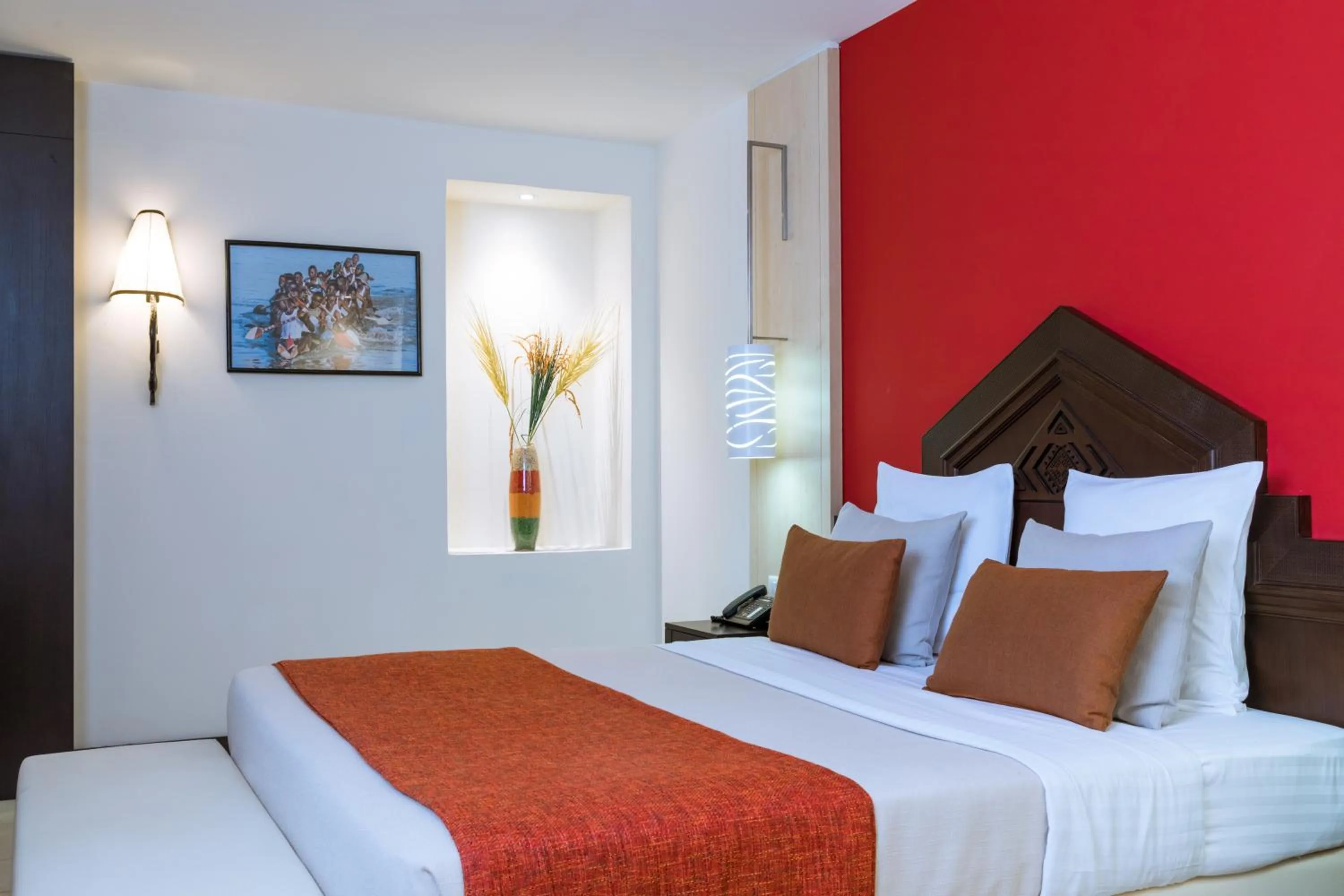 Bedroom, Bed in Azalaï Hôtel Bamako