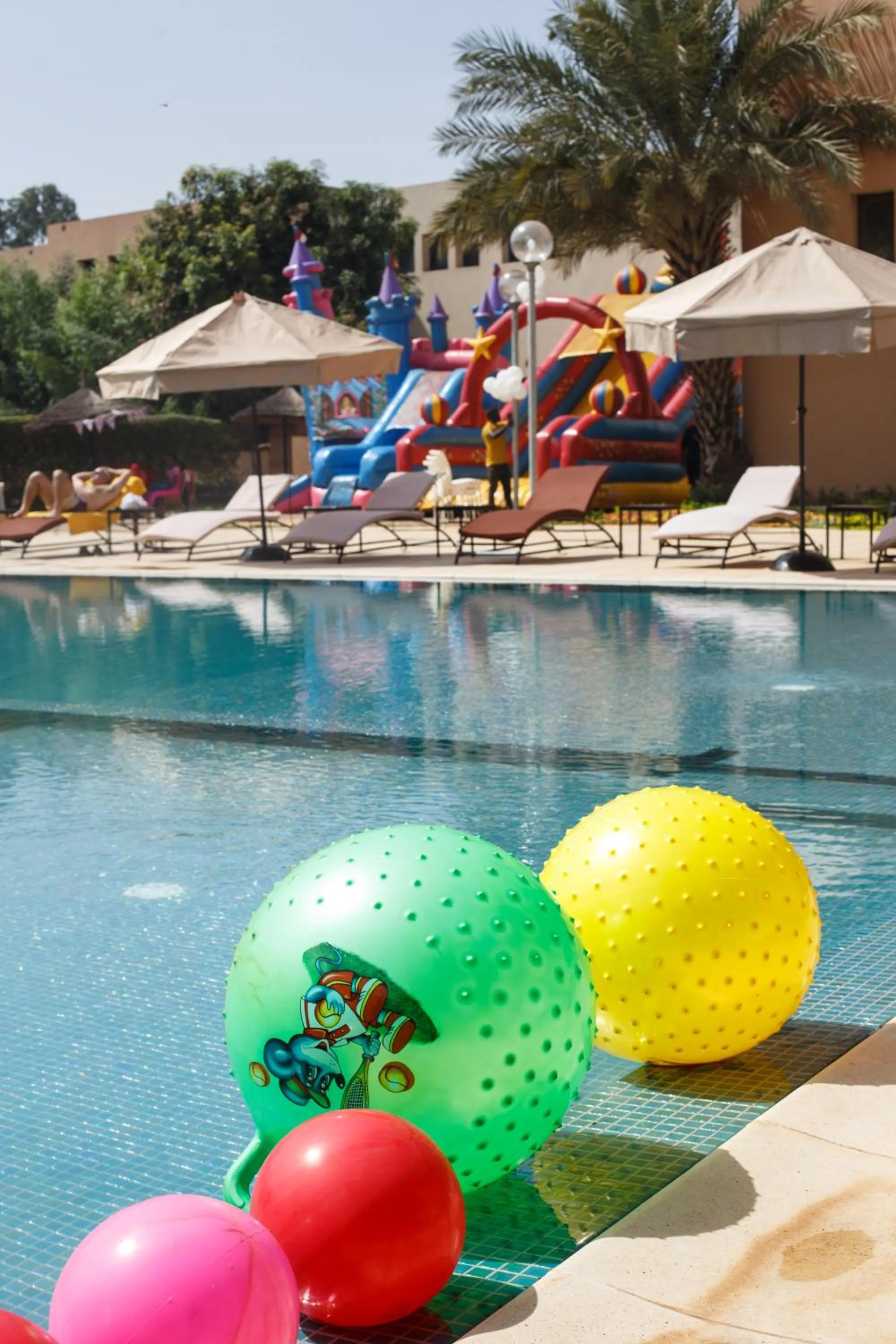 Swimming pool in Azalaï Hôtel Bamako