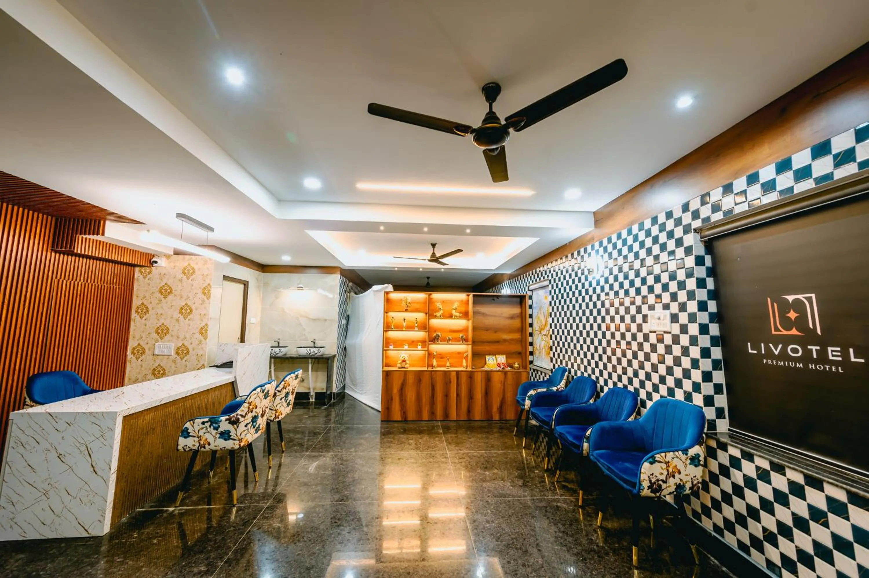 Lobby or reception in Livotel Premium Hotel