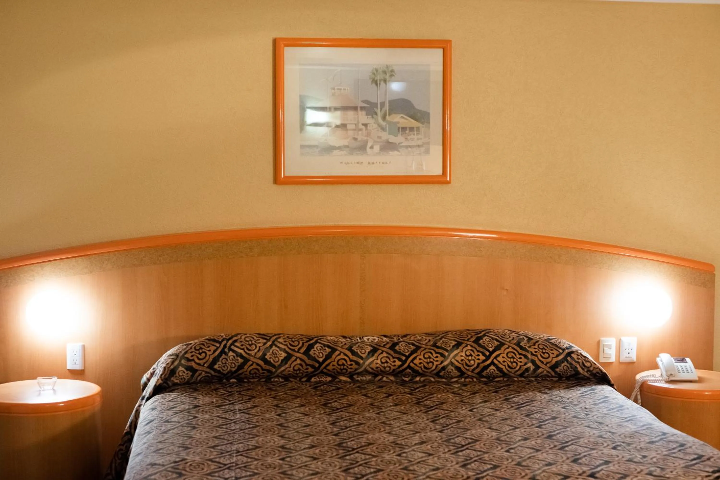 Bed in Hotel Atlante