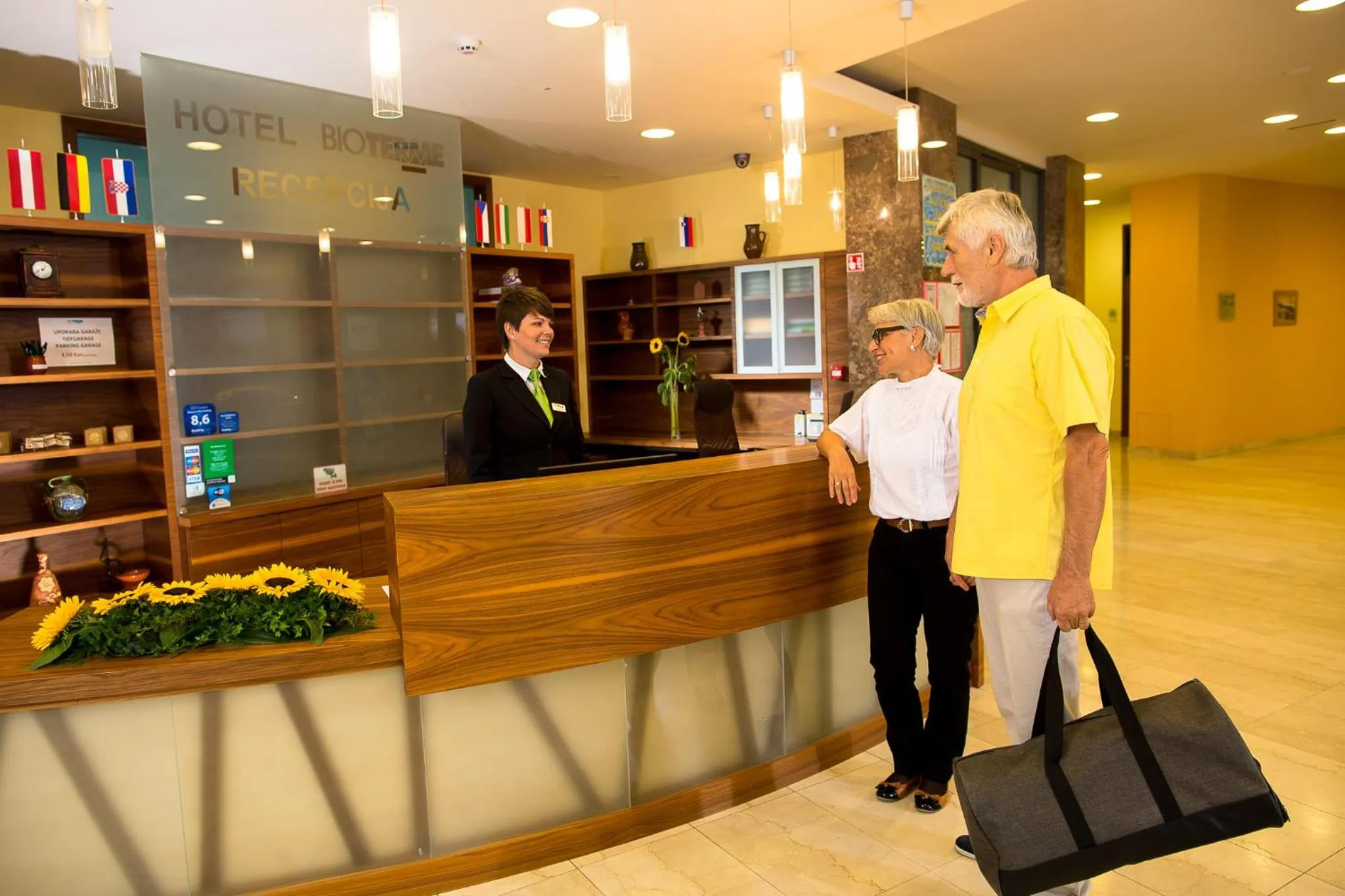 Lobby or reception in HOTEL Bioterme Mala Nedelja