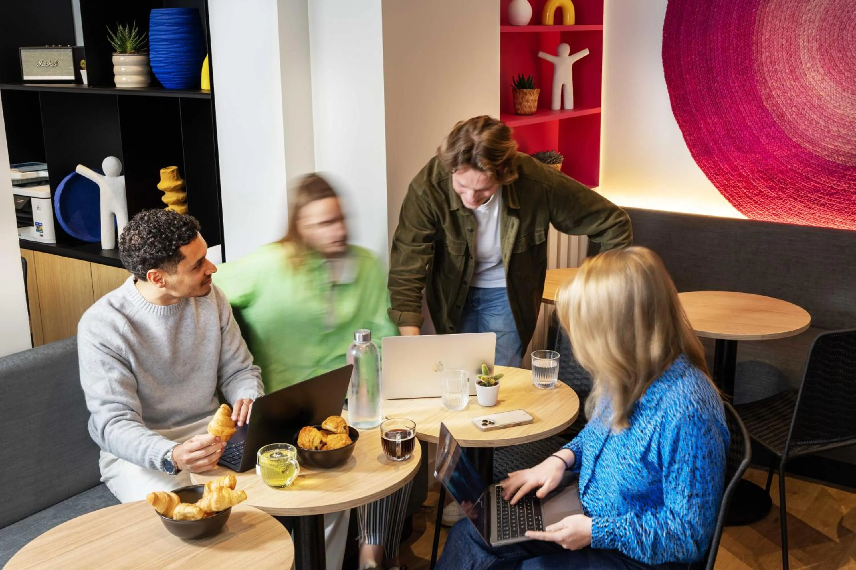 Lobby or reception in Hôtel Korner Châtelet