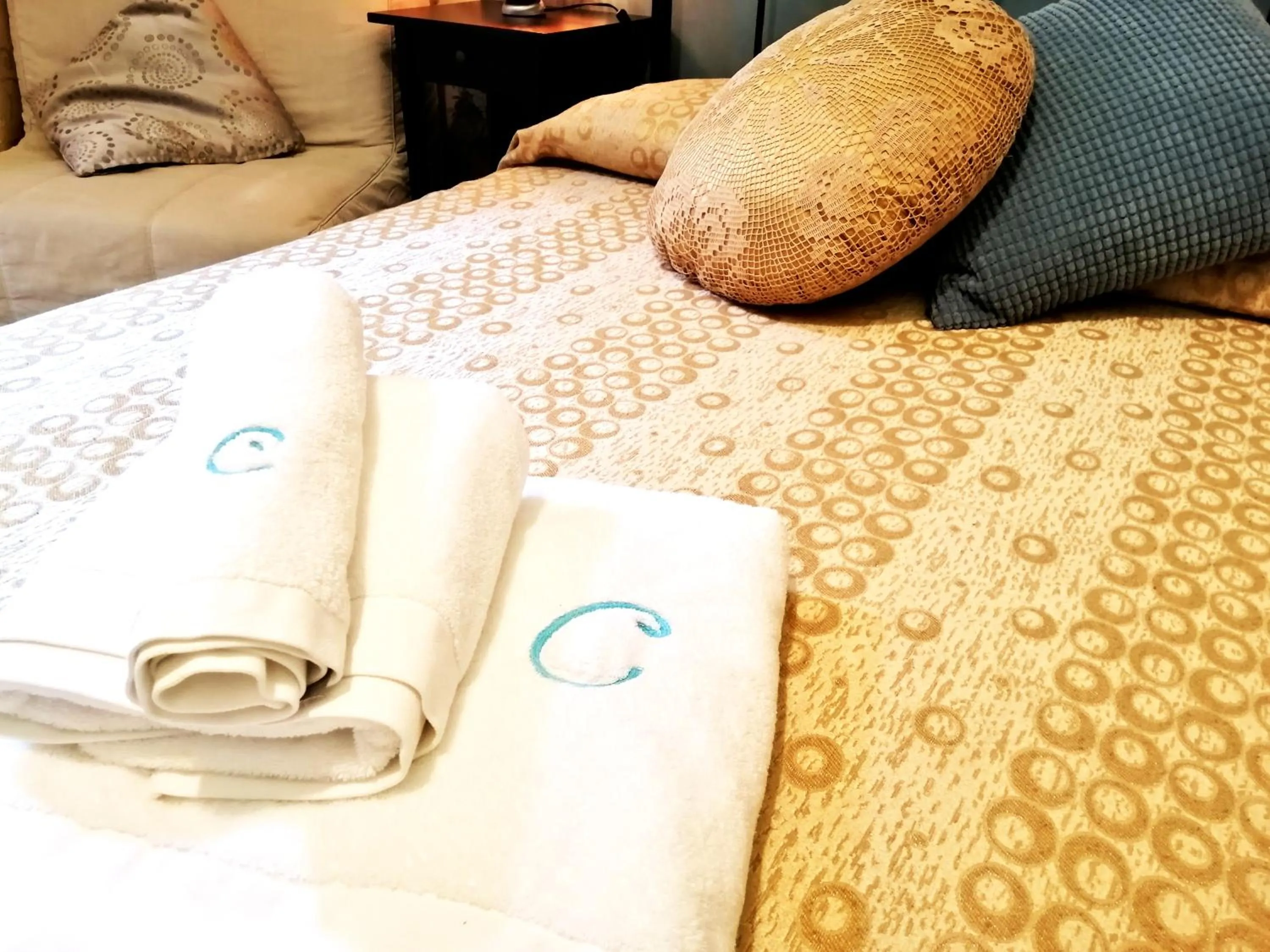 Decorative detail, Bed in B&B Centro900