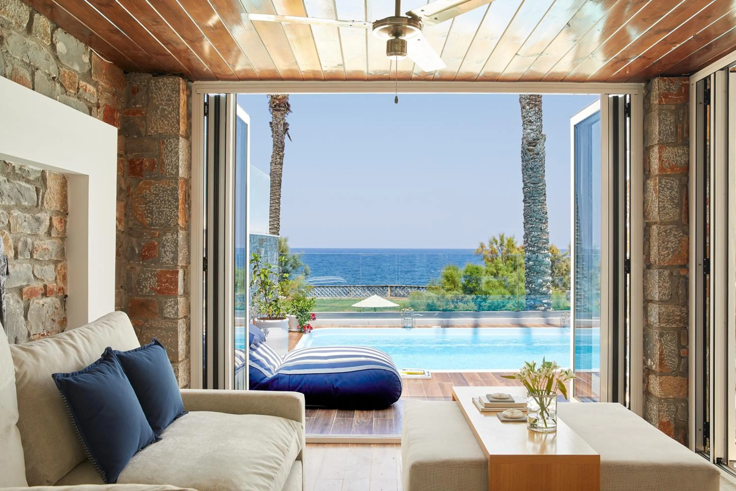View (from property/room) in Minos Imperial Luxury Beach Resort & Spa Milatos