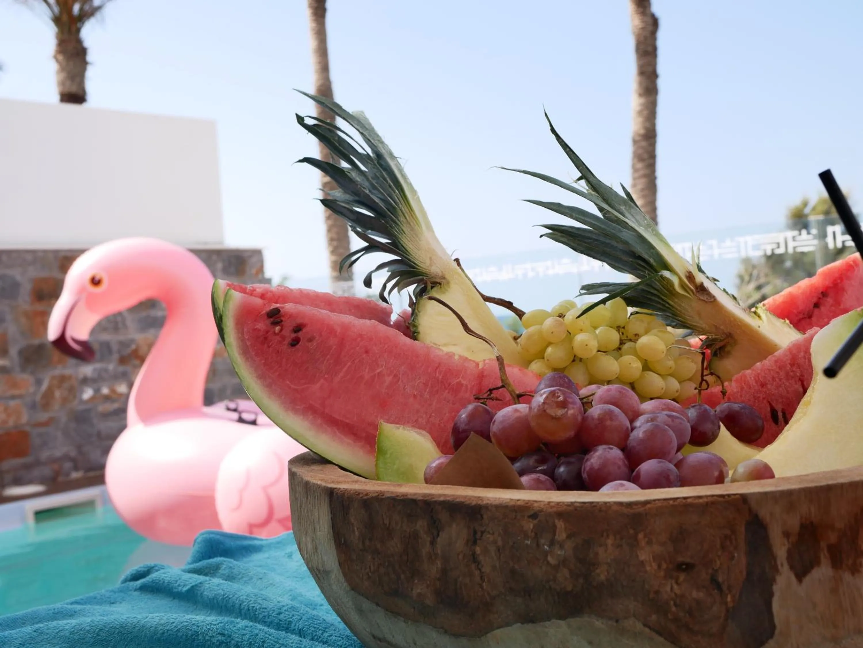 Food close-up in Minos Imperial Luxury Beach Resort & Spa Milatos