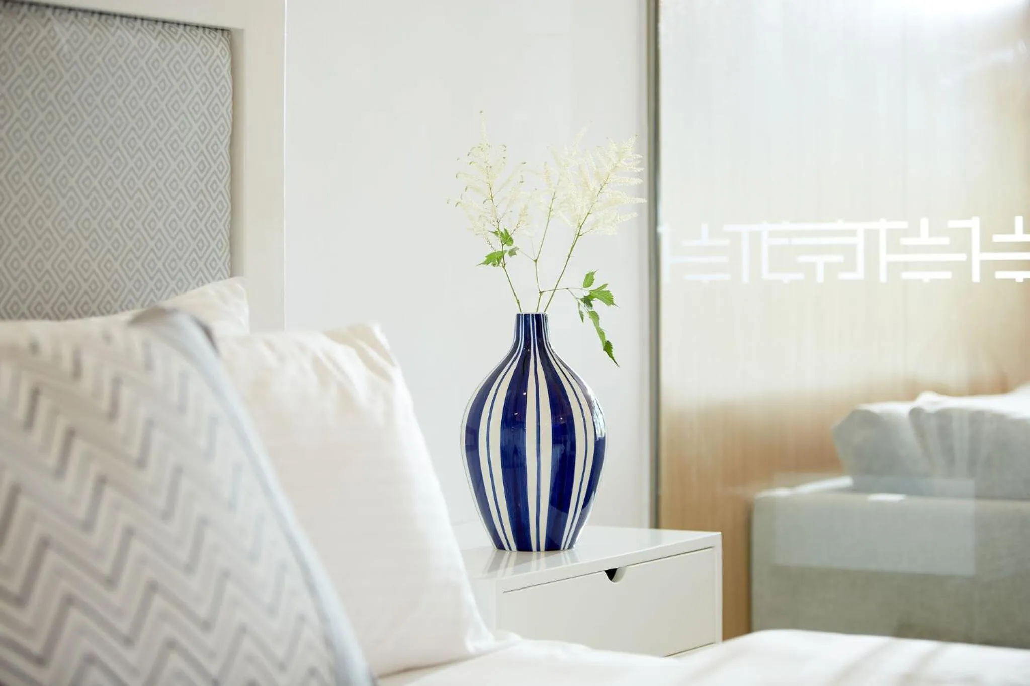 Bed in Minos Imperial Luxury Beach Resort & Spa Milatos