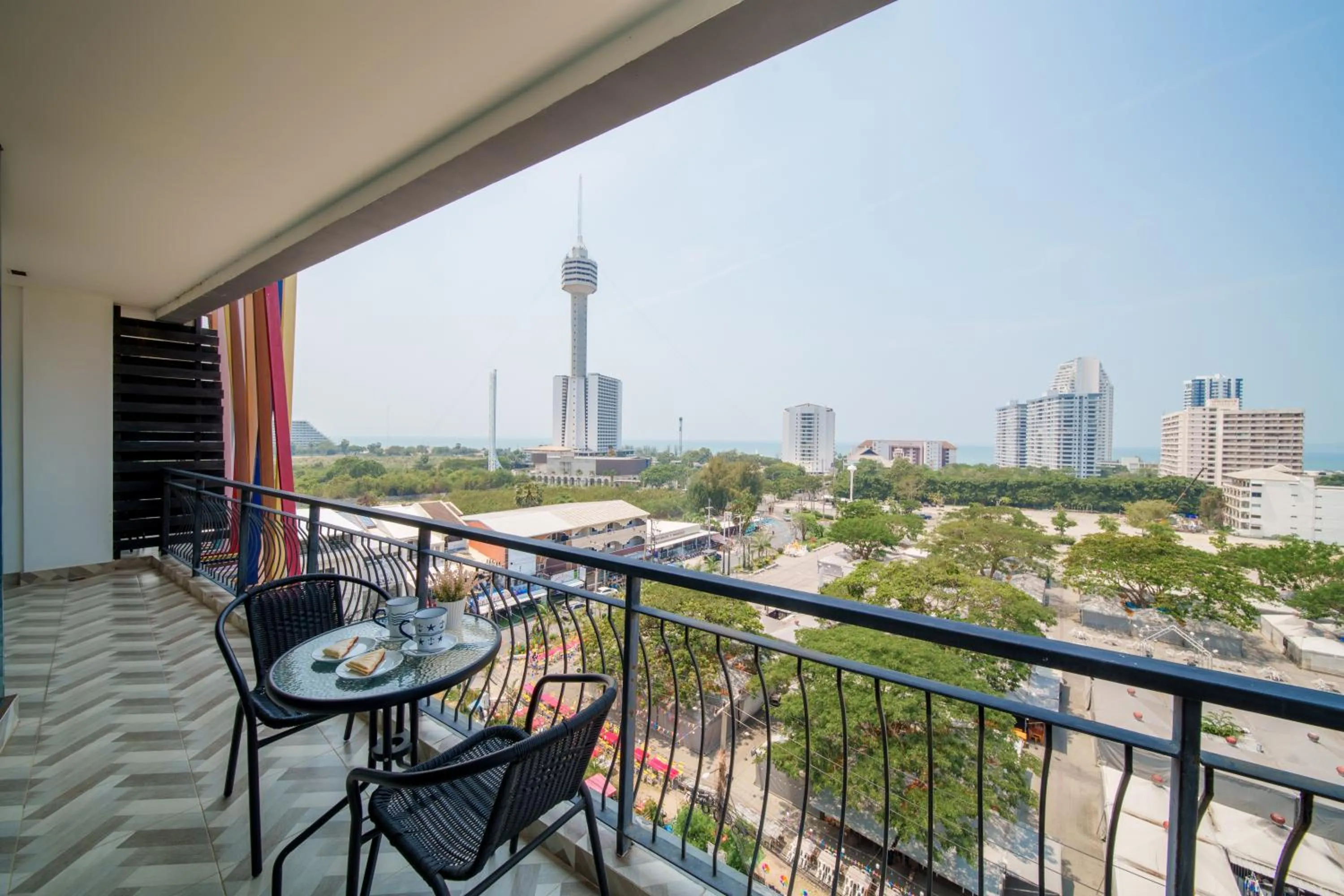Balcony/Terrace in Royal Prince Resort Pattaya