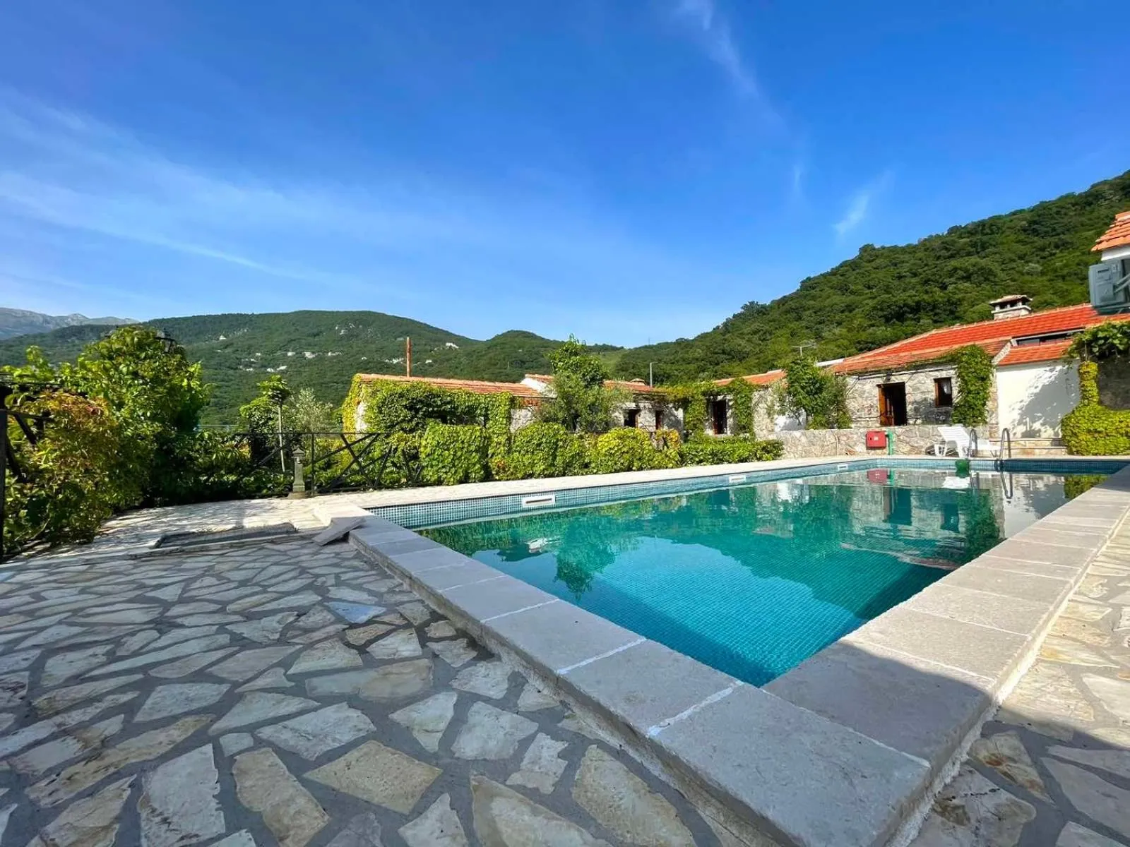 Pool view in Hotel Opera Jaz