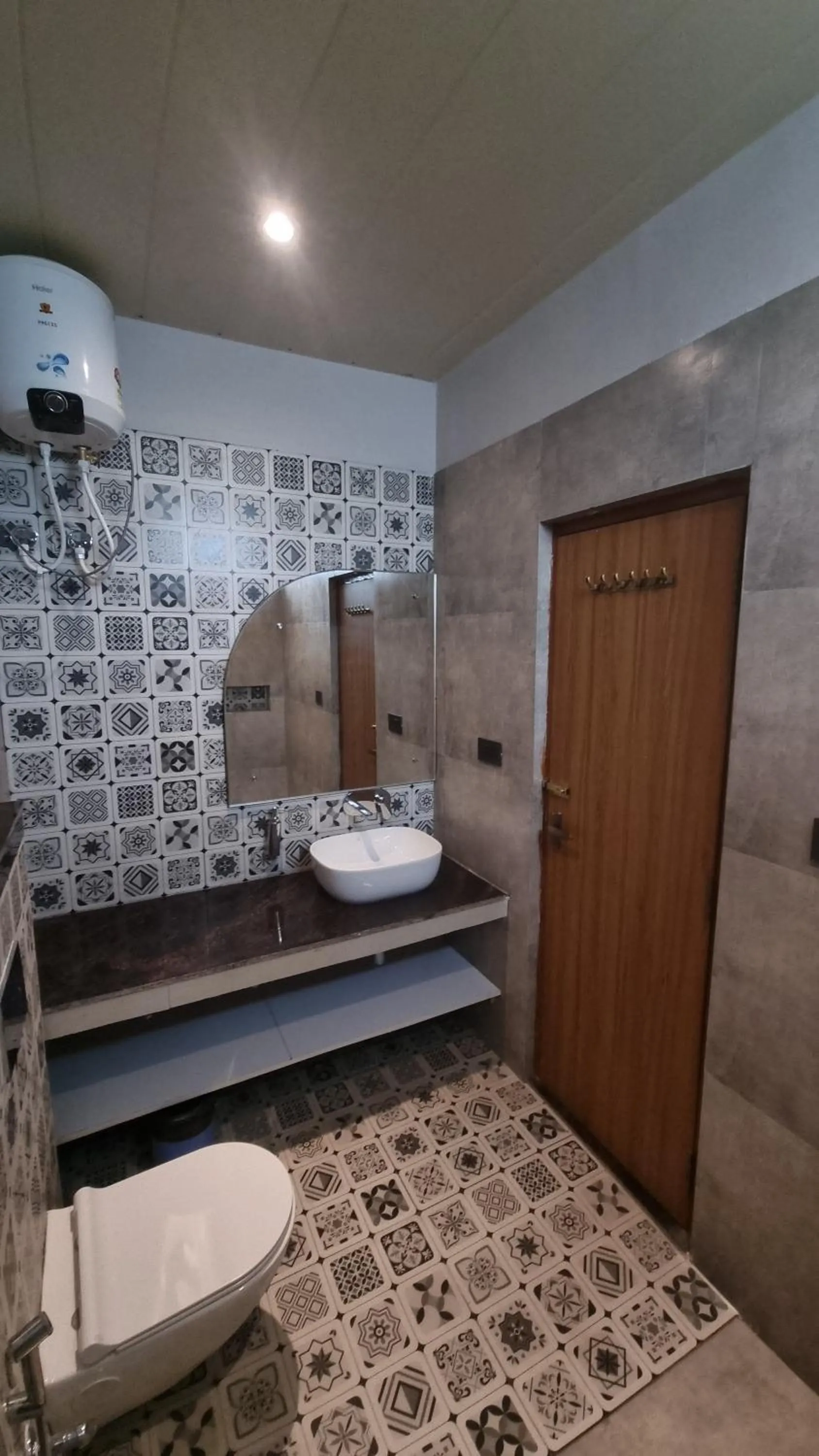 Toilet in Ravihans Aranyam - Resort & Restaurant