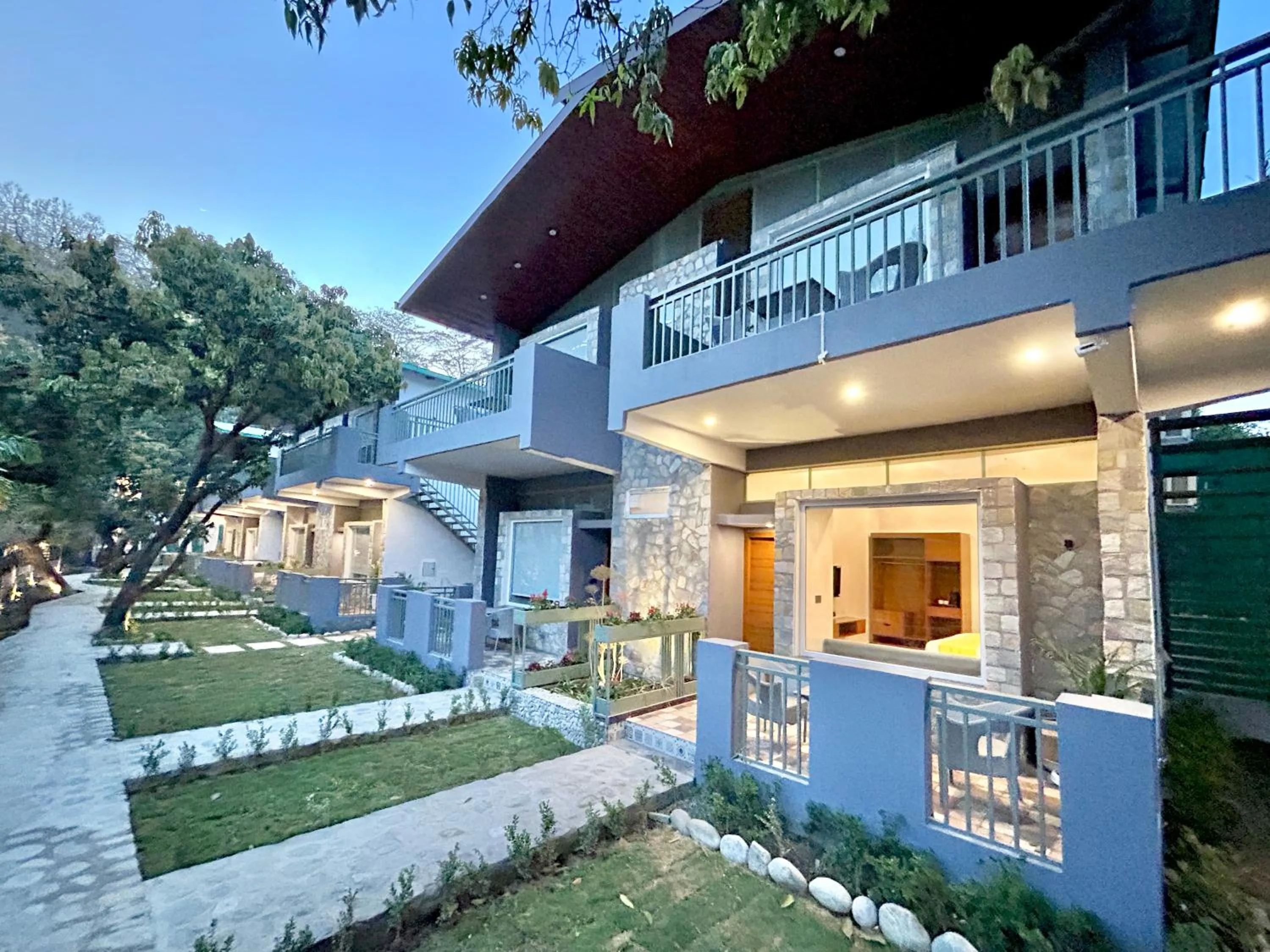 Property building in Ravihans Aranyam - Resort & Restaurant