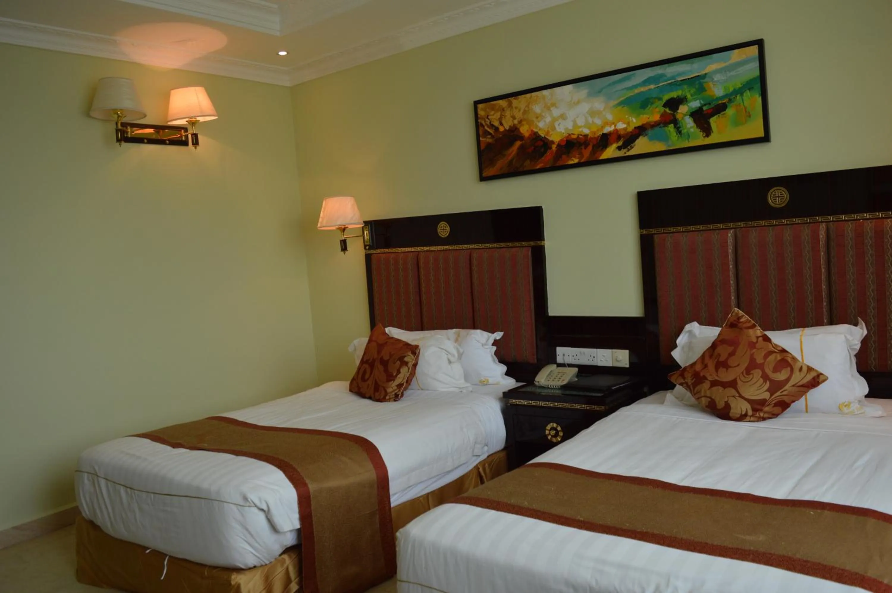 Bed in Tiffany Diamond Hotels - Mtwara