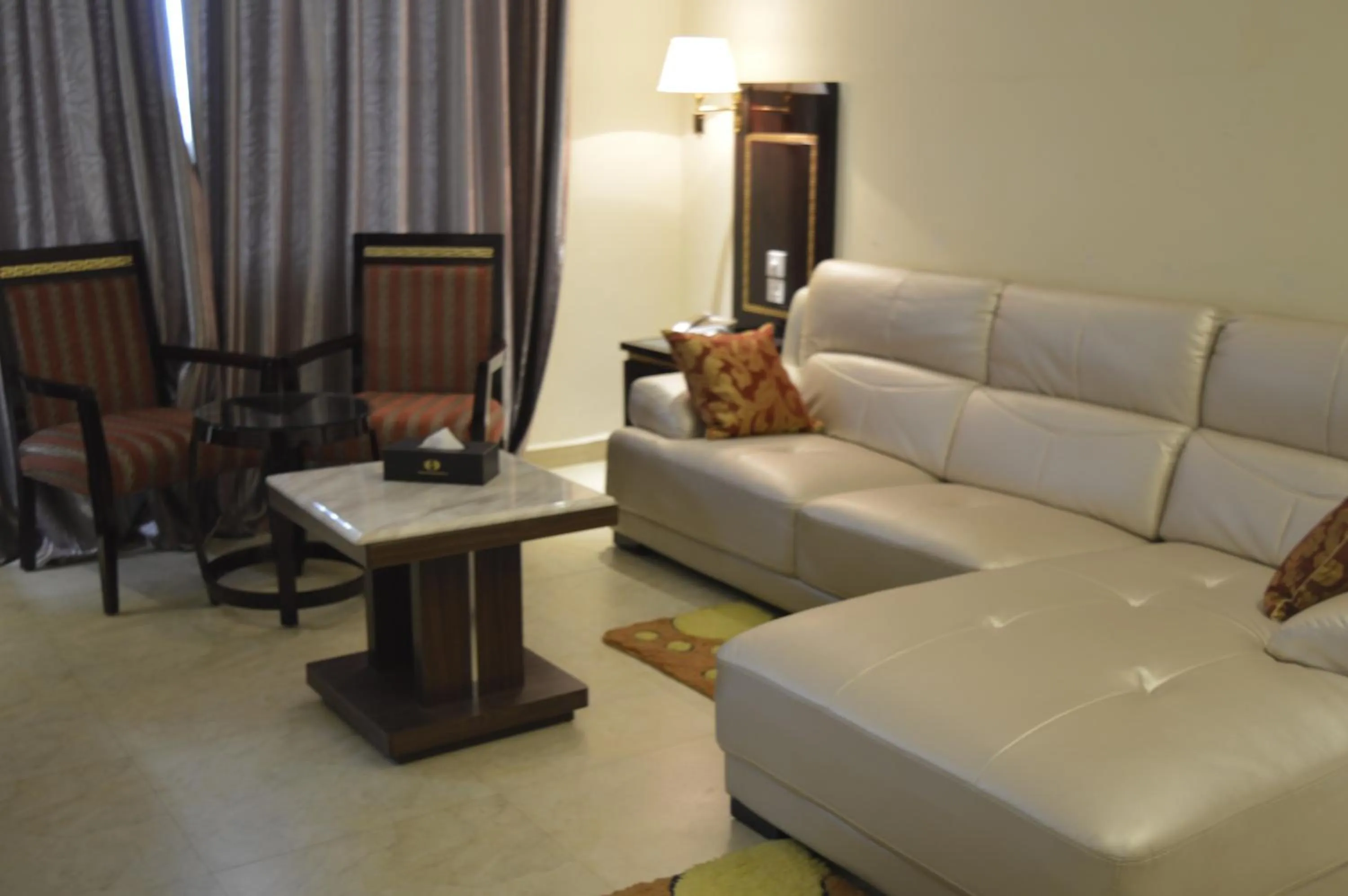 Living room in Tiffany Diamond Hotels - Mtwara