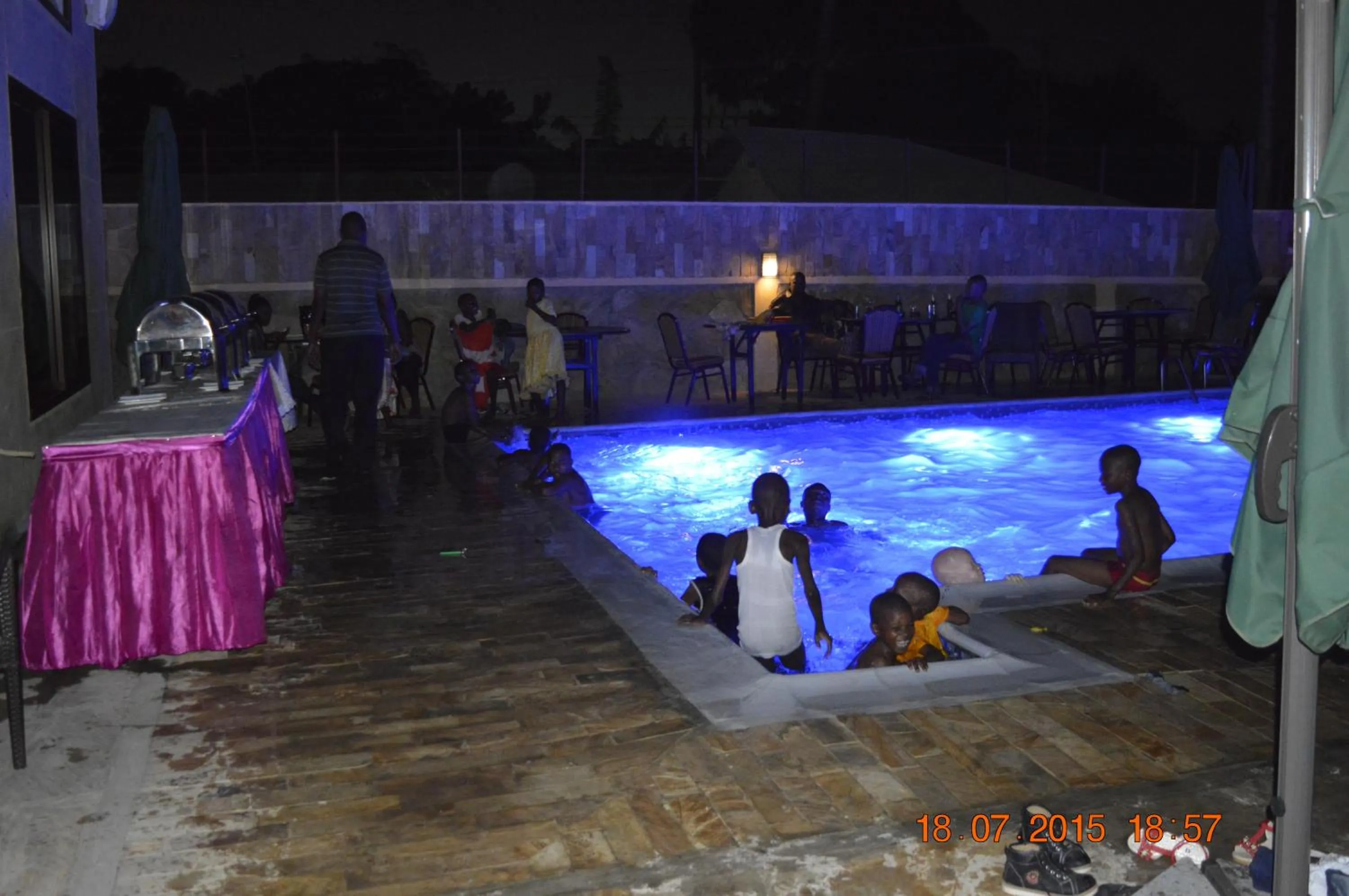 Swimming pool in Tiffany Diamond Hotels - Mtwara