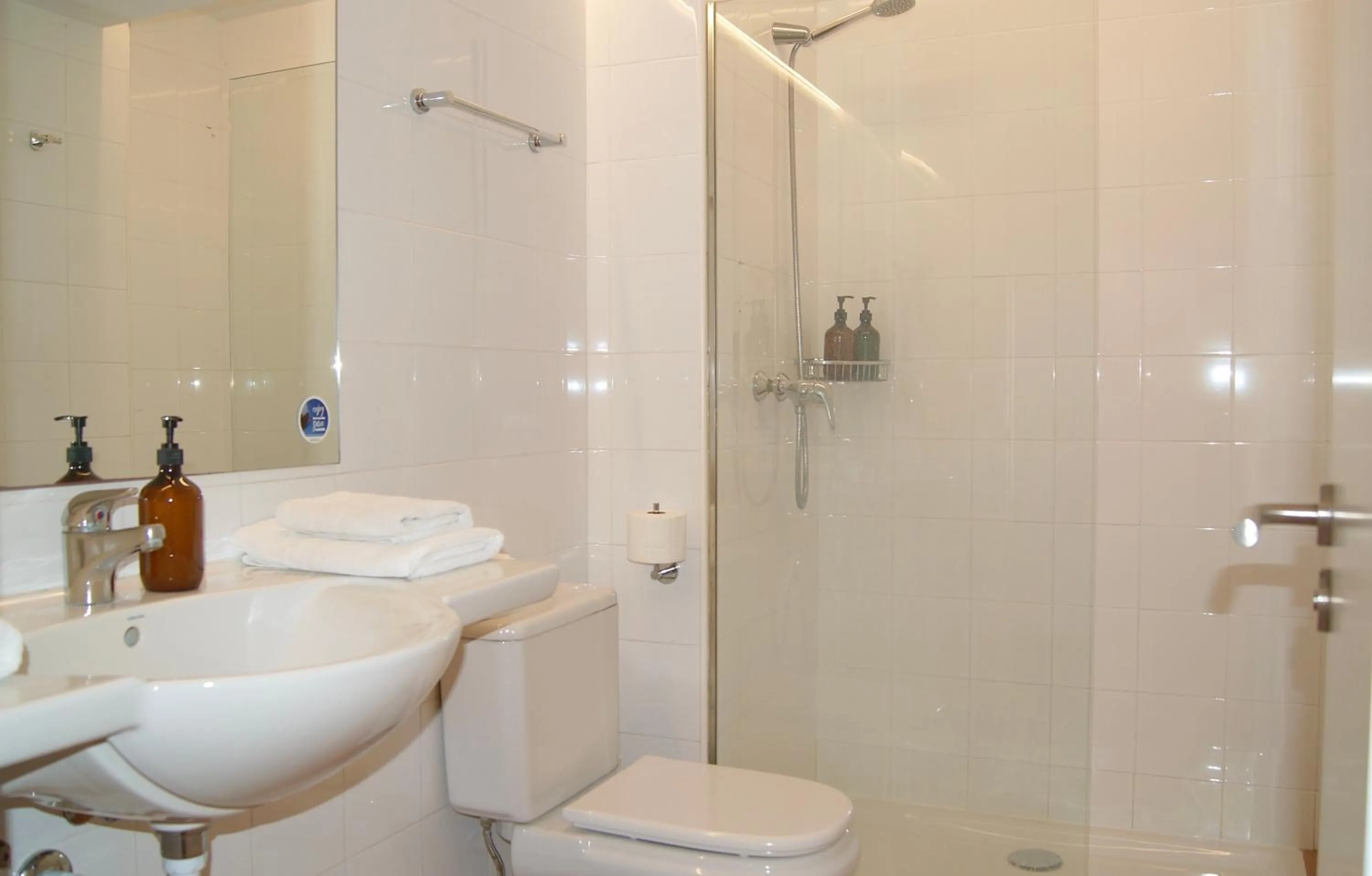 Bathroom in Apartamentos Llobet Ibiza