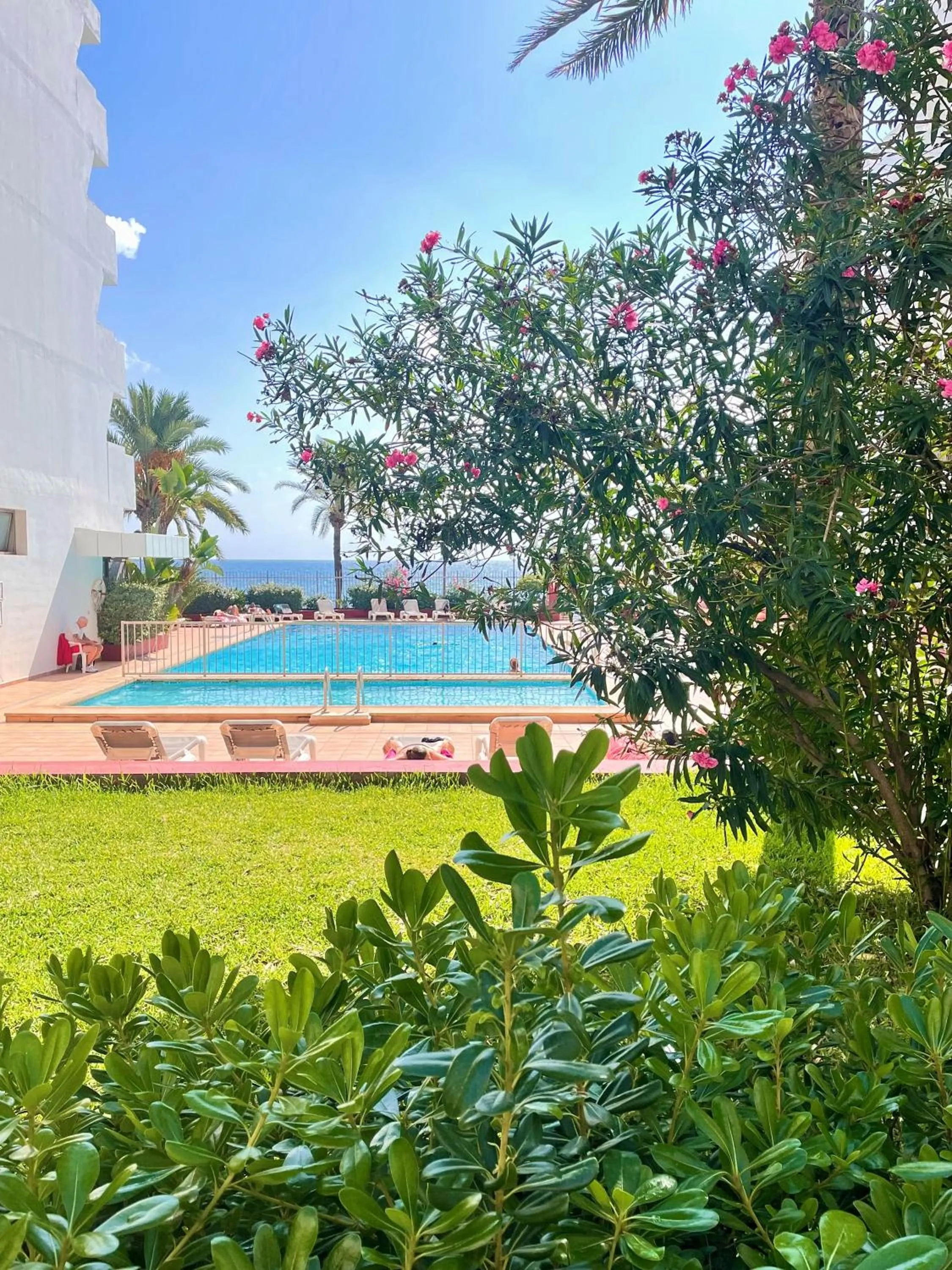 Swimming pool in Apartamentos Llobet Ibiza