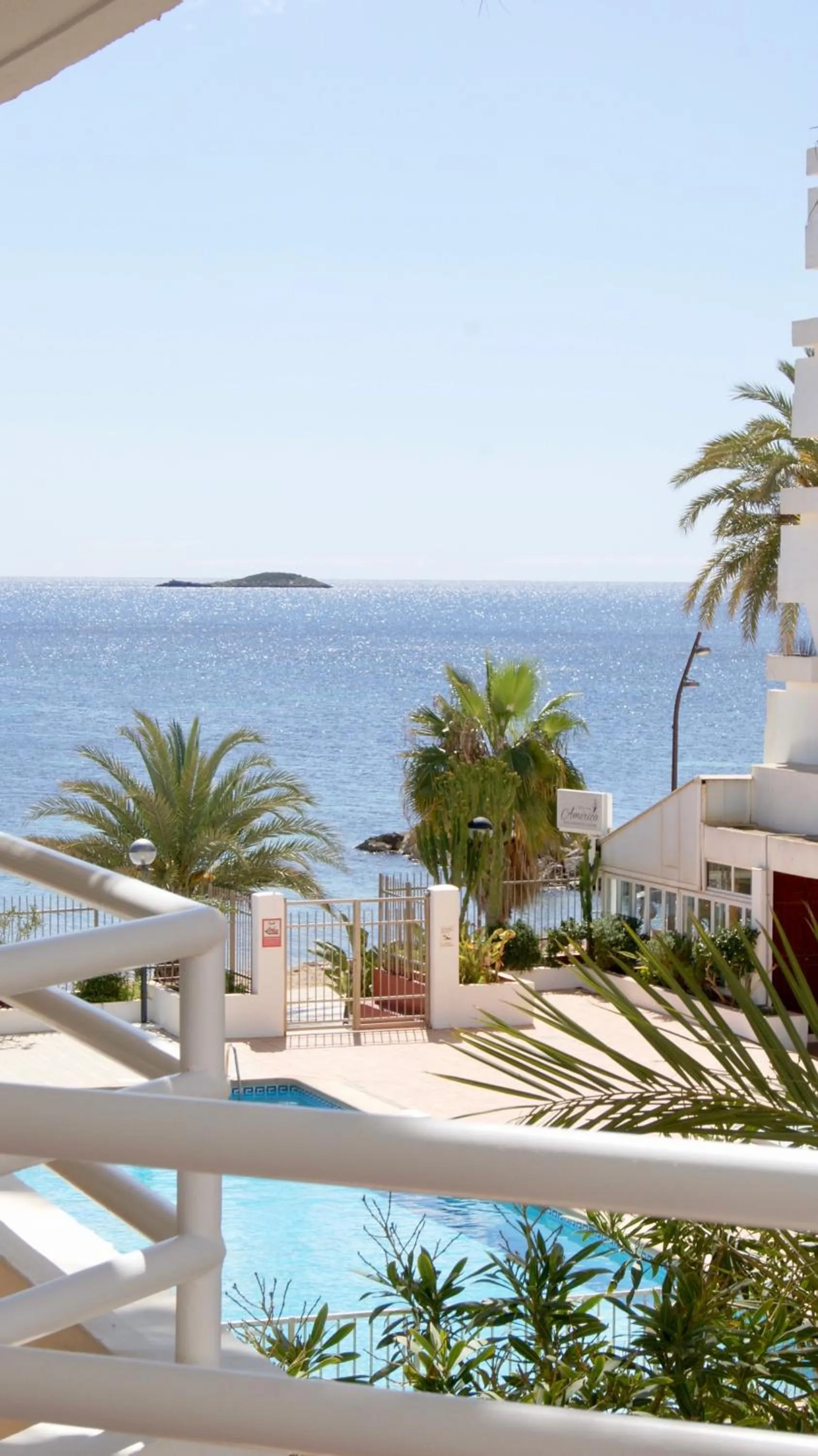 Balcony/Terrace in Apartamentos Llobet Ibiza