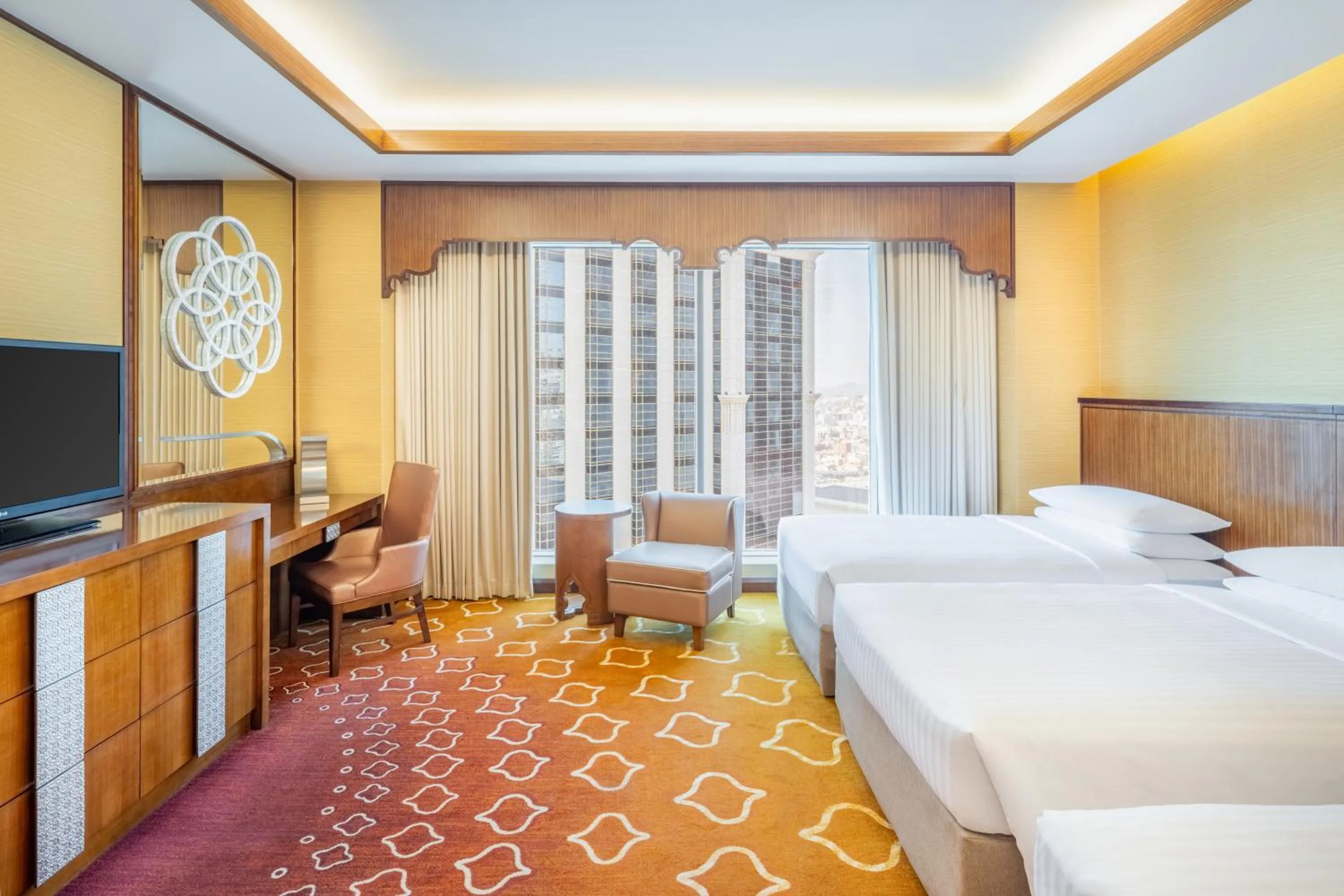 Bed in Marriott Hotel Jabal Omar Makkah