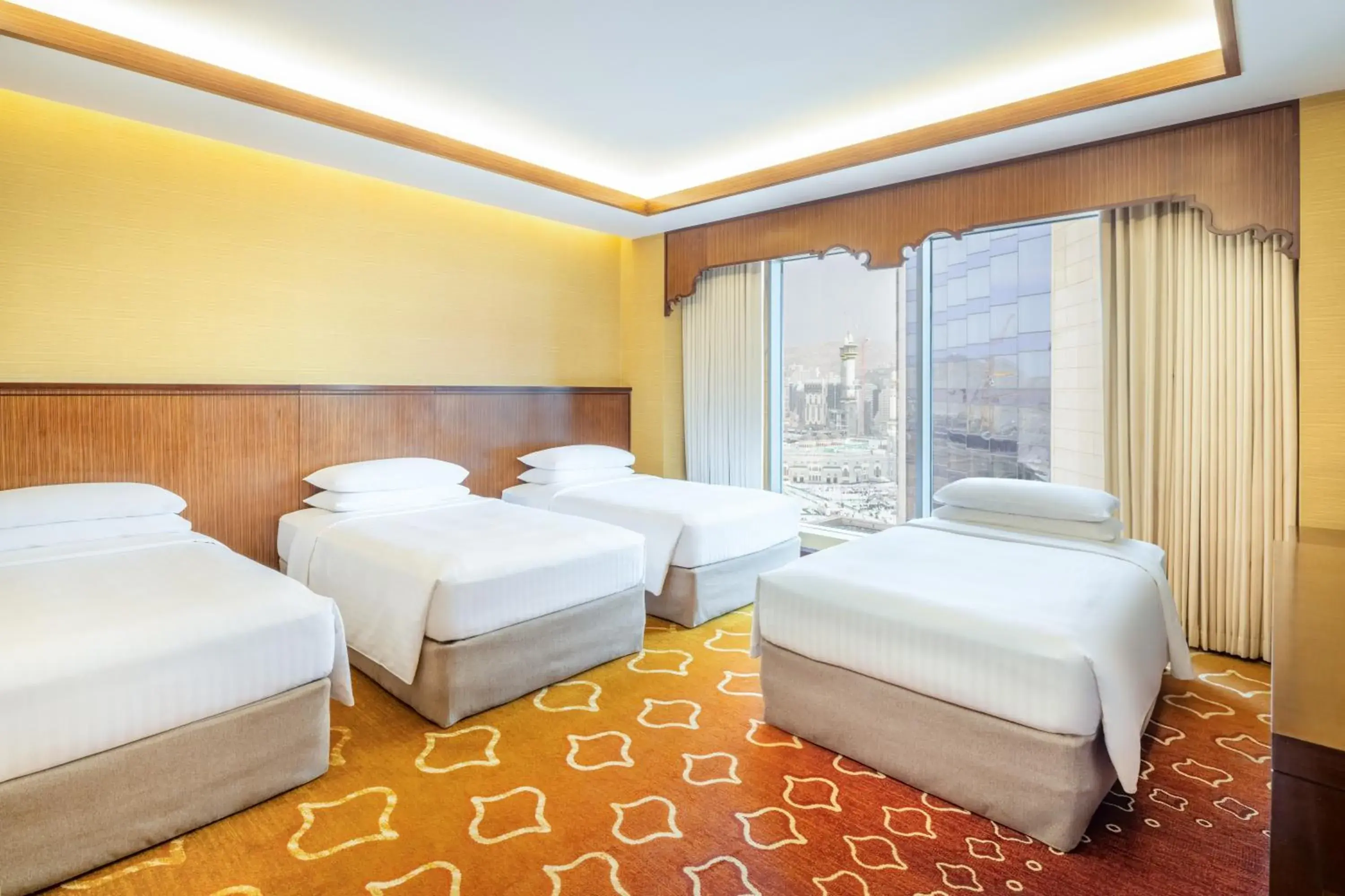 Deluxe City View Quad in Marriott Hotel Jabal Omar Makkah Deluxe City View Quad in Marriott Hotel Jabal Omar Makkah