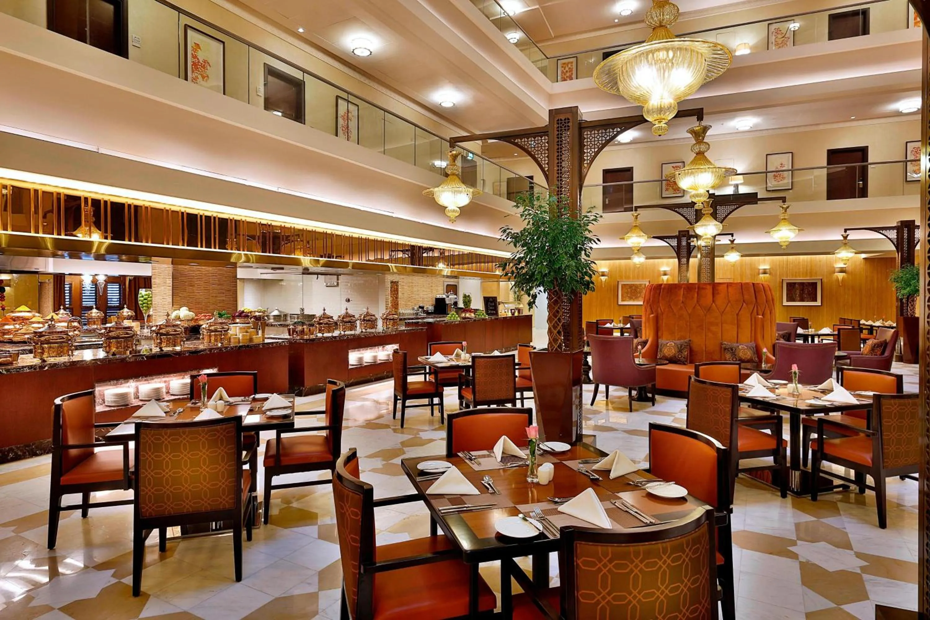 Restaurant/places to eat in Marriott Hotel Jabal Omar Makkah