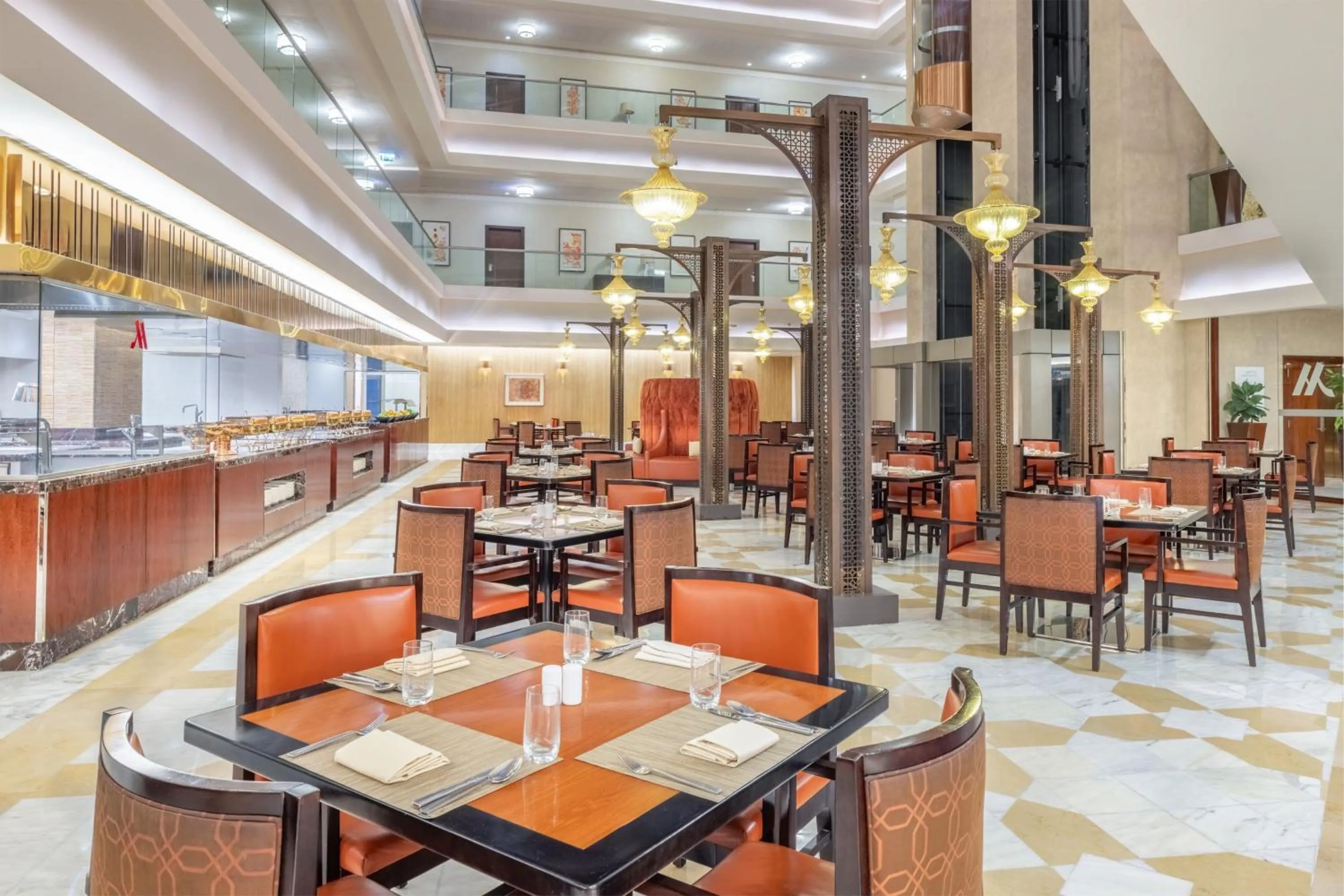 Restaurant/places to eat in Marriott Hotel Jabal Omar Makkah