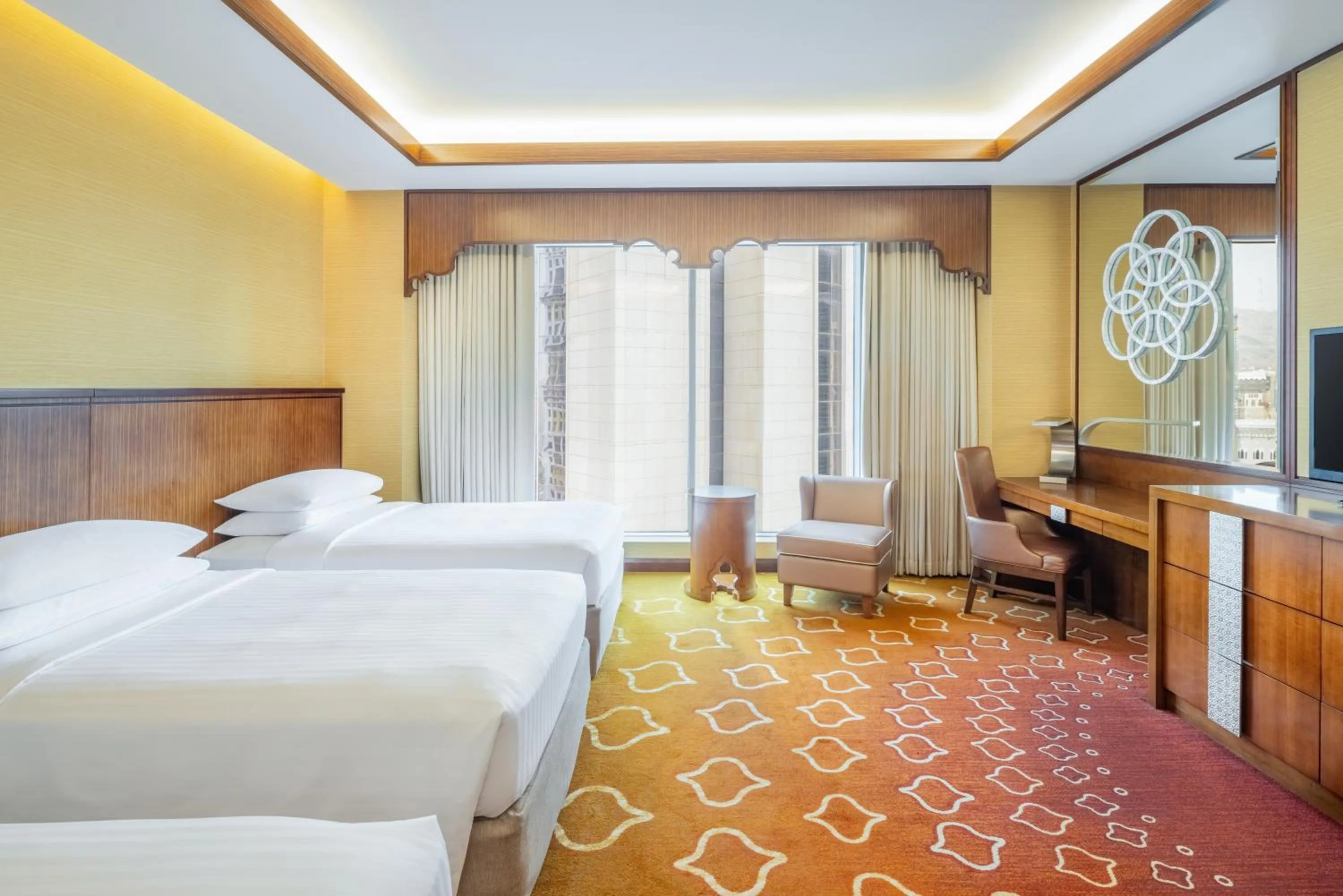 Bed in Marriott Hotel Jabal Omar Makkah