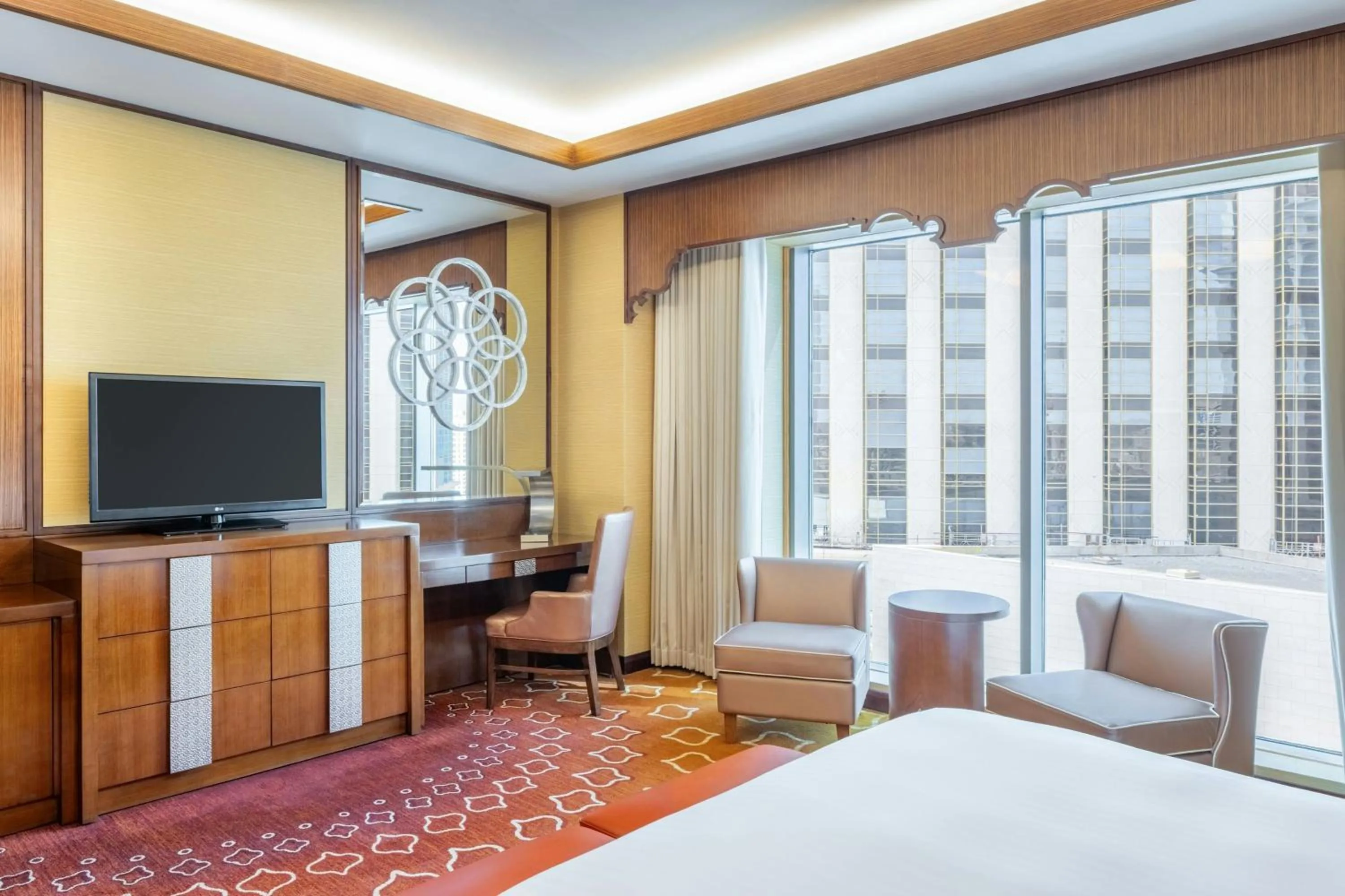 Photo of the whole room, Bed in Marriott Hotel Jabal Omar Makkah