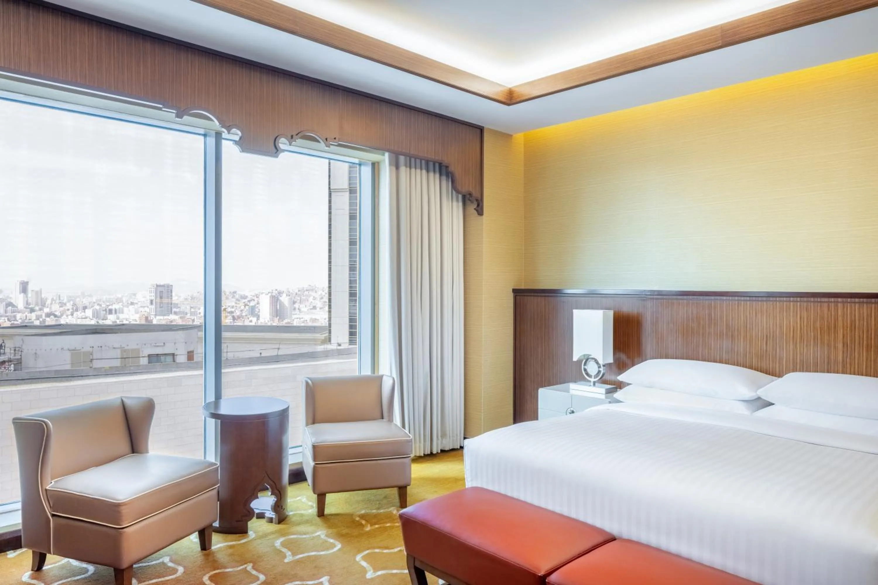 Bed in Marriott Hotel Jabal Omar Makkah