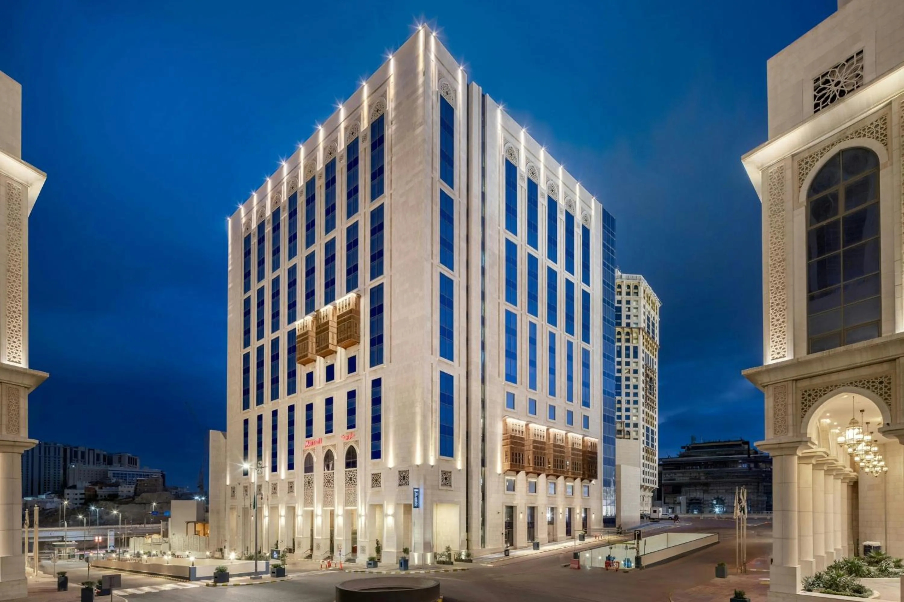Property building in Marriott Hotel Jabal Omar Makkah