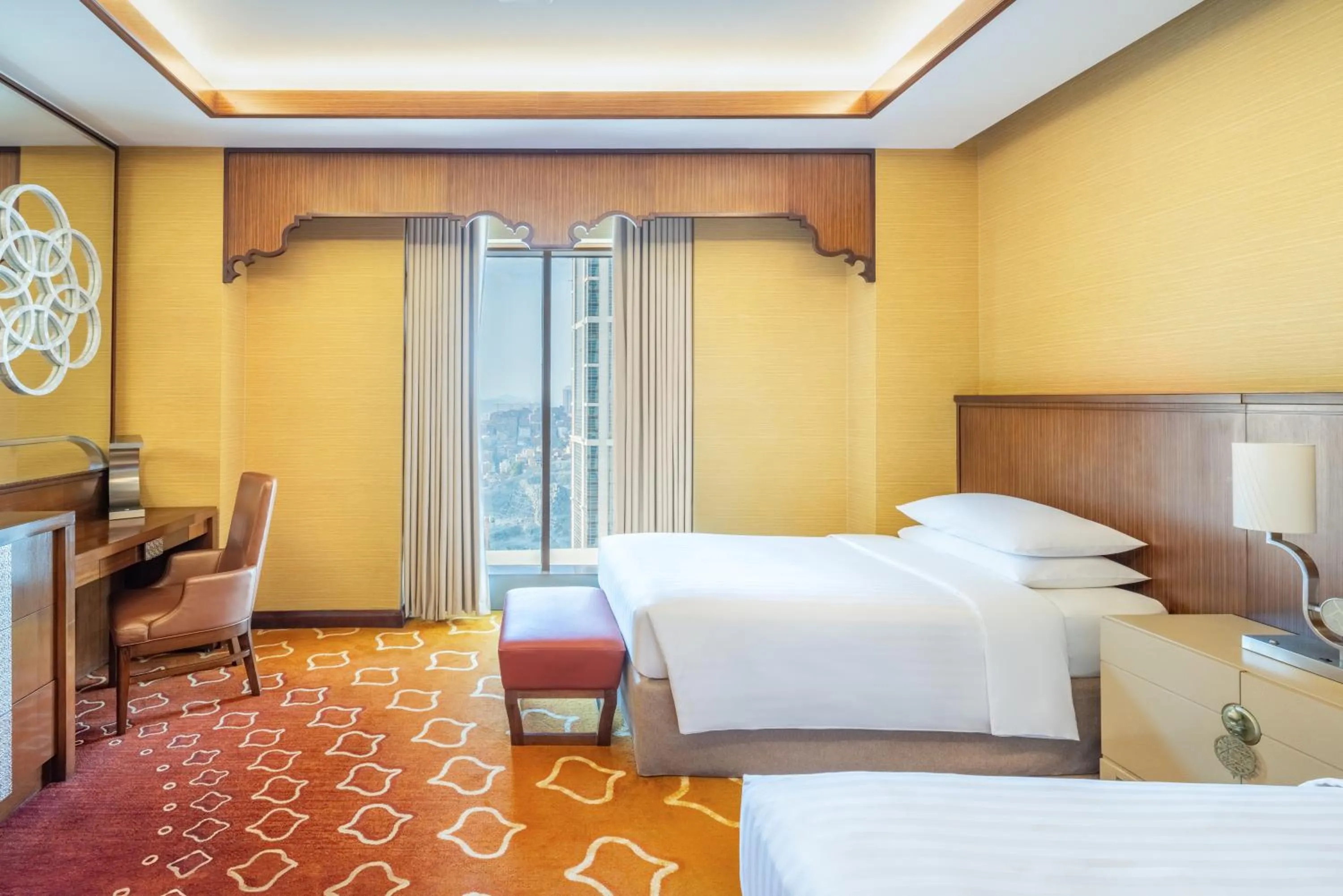 Bed in Marriott Hotel Jabal Omar Makkah