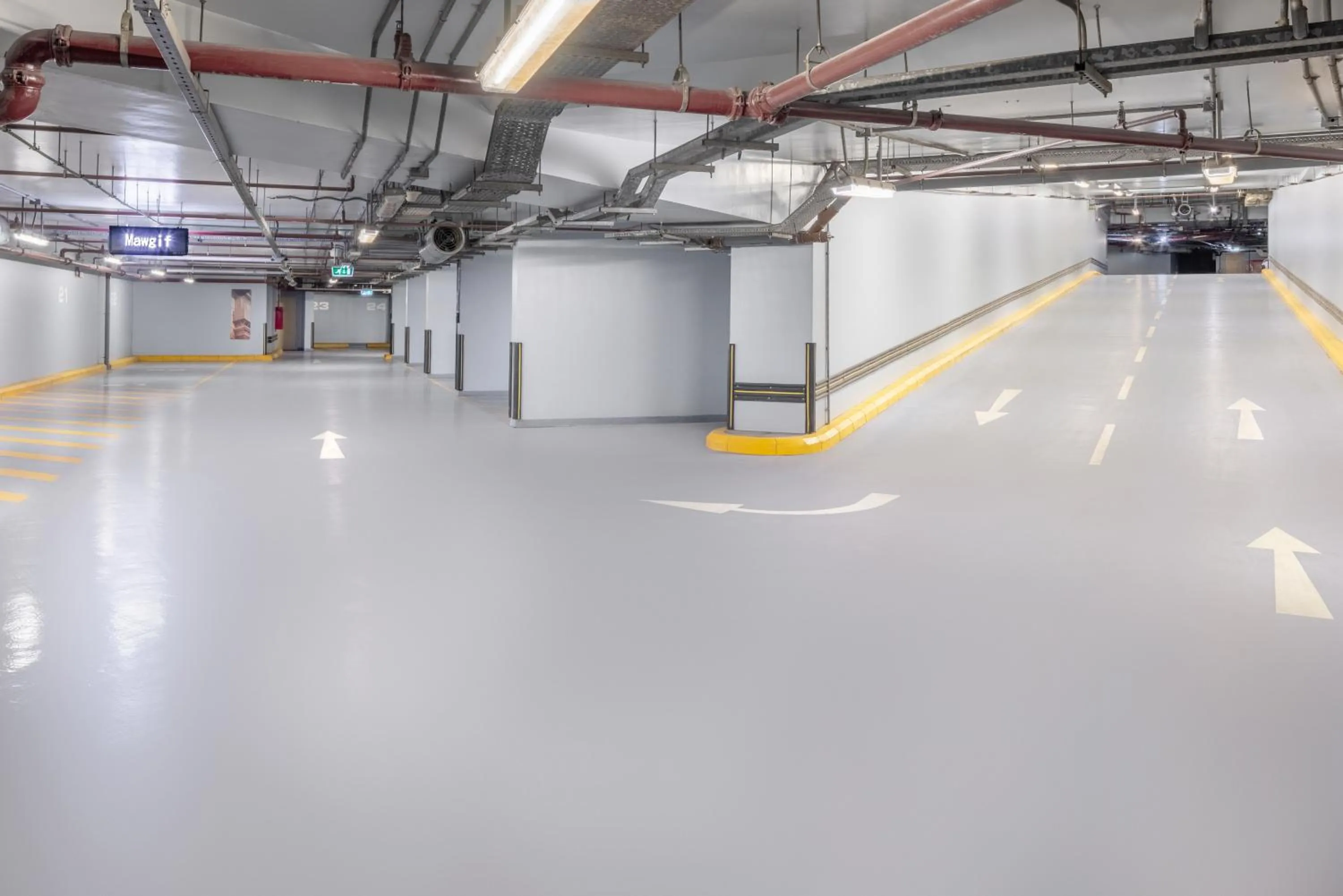 Parking in Marriott Hotel Jabal Omar Makkah