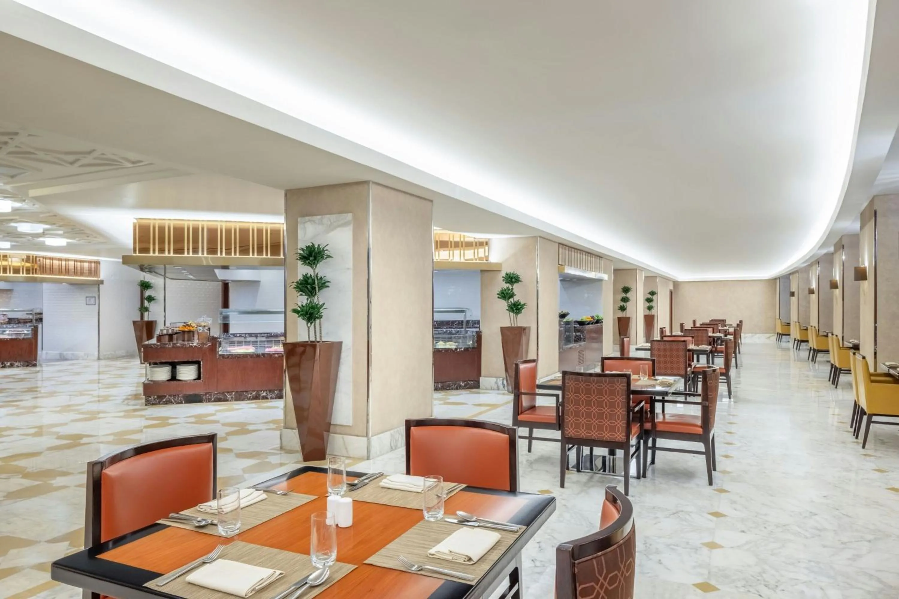 Restaurant/places to eat in Marriott Hotel Jabal Omar Makkah