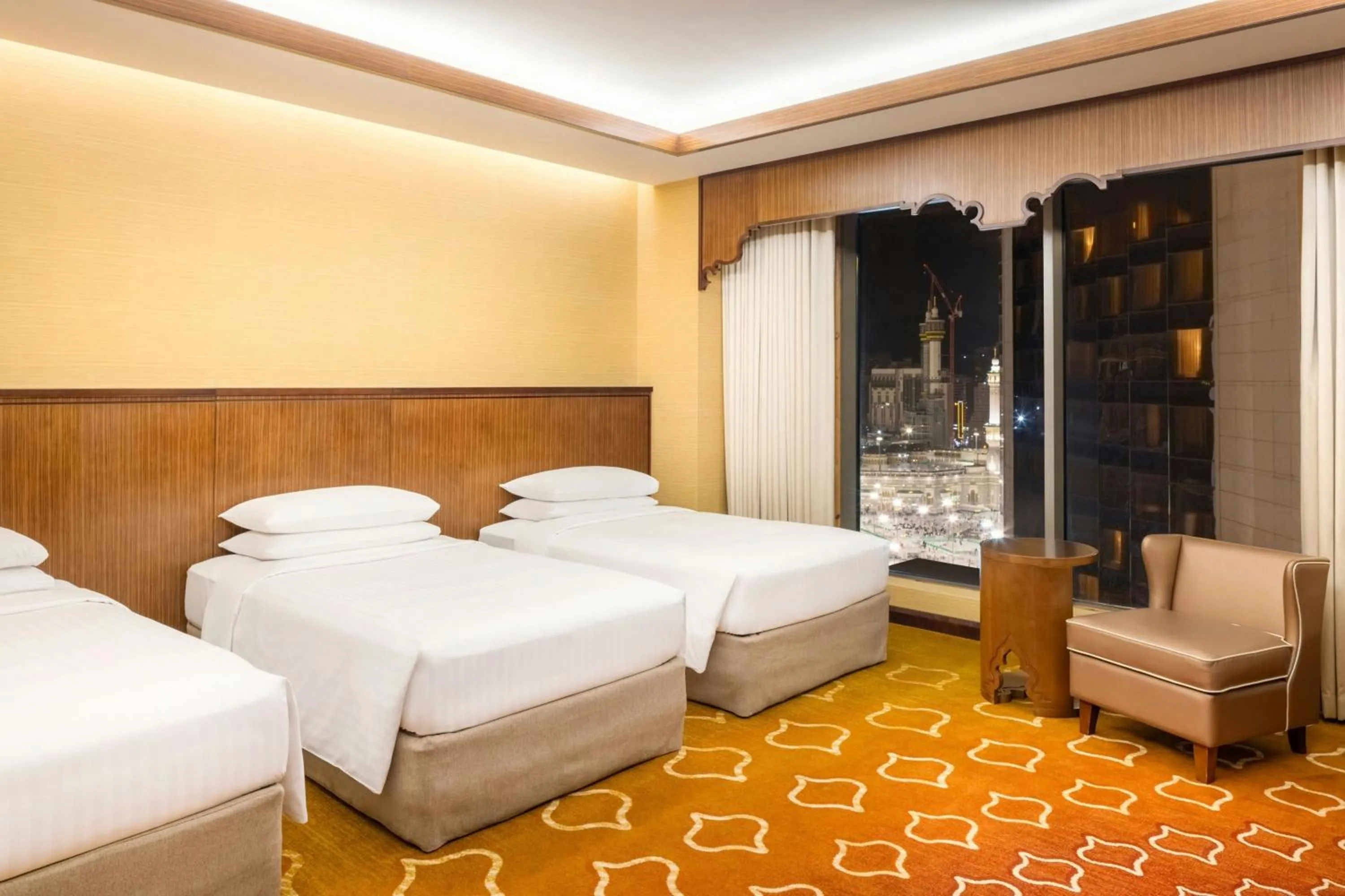 Photo of the whole room, Bed in Marriott Hotel Jabal Omar Makkah