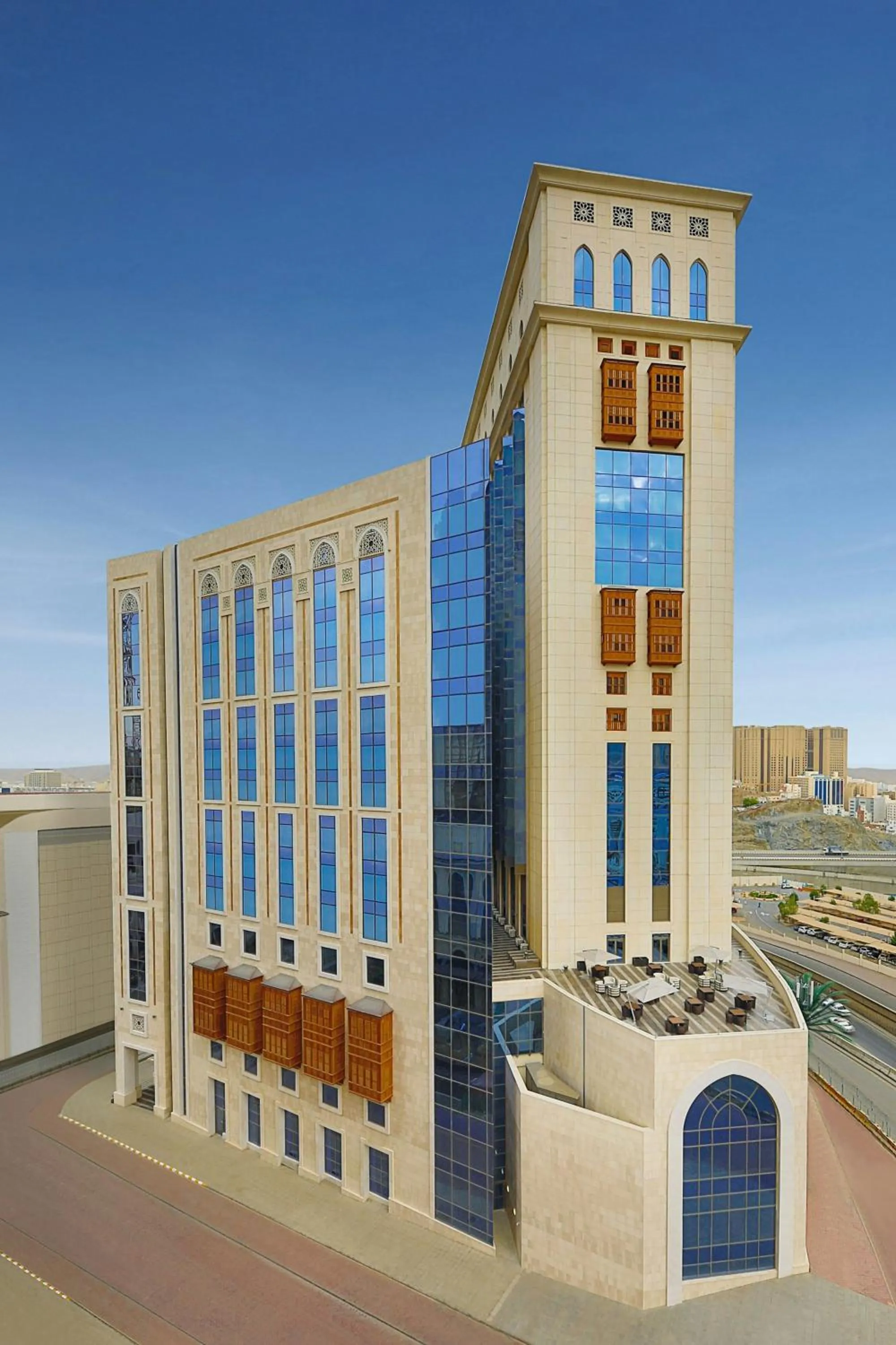 Property building in Marriott Hotel Jabal Omar Makkah