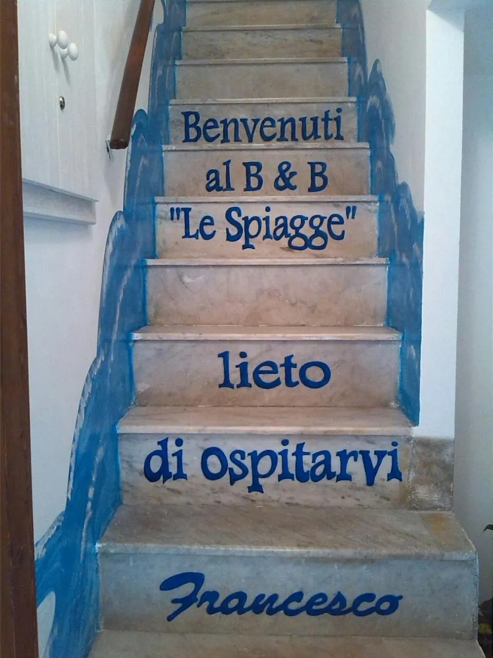 Facade/entrance in B&B Le Spiagge