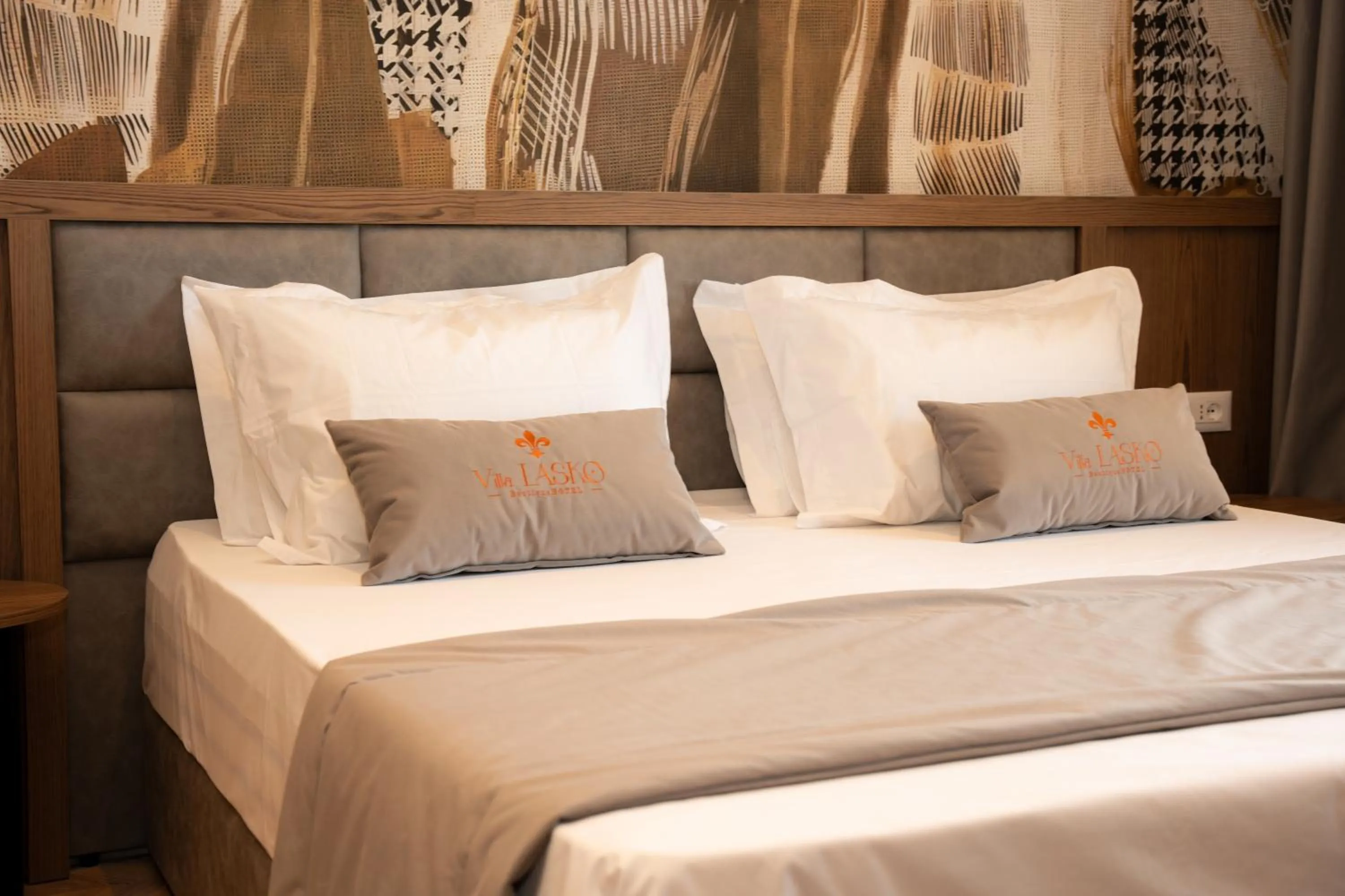 Bed in Vila Lasko Hotel