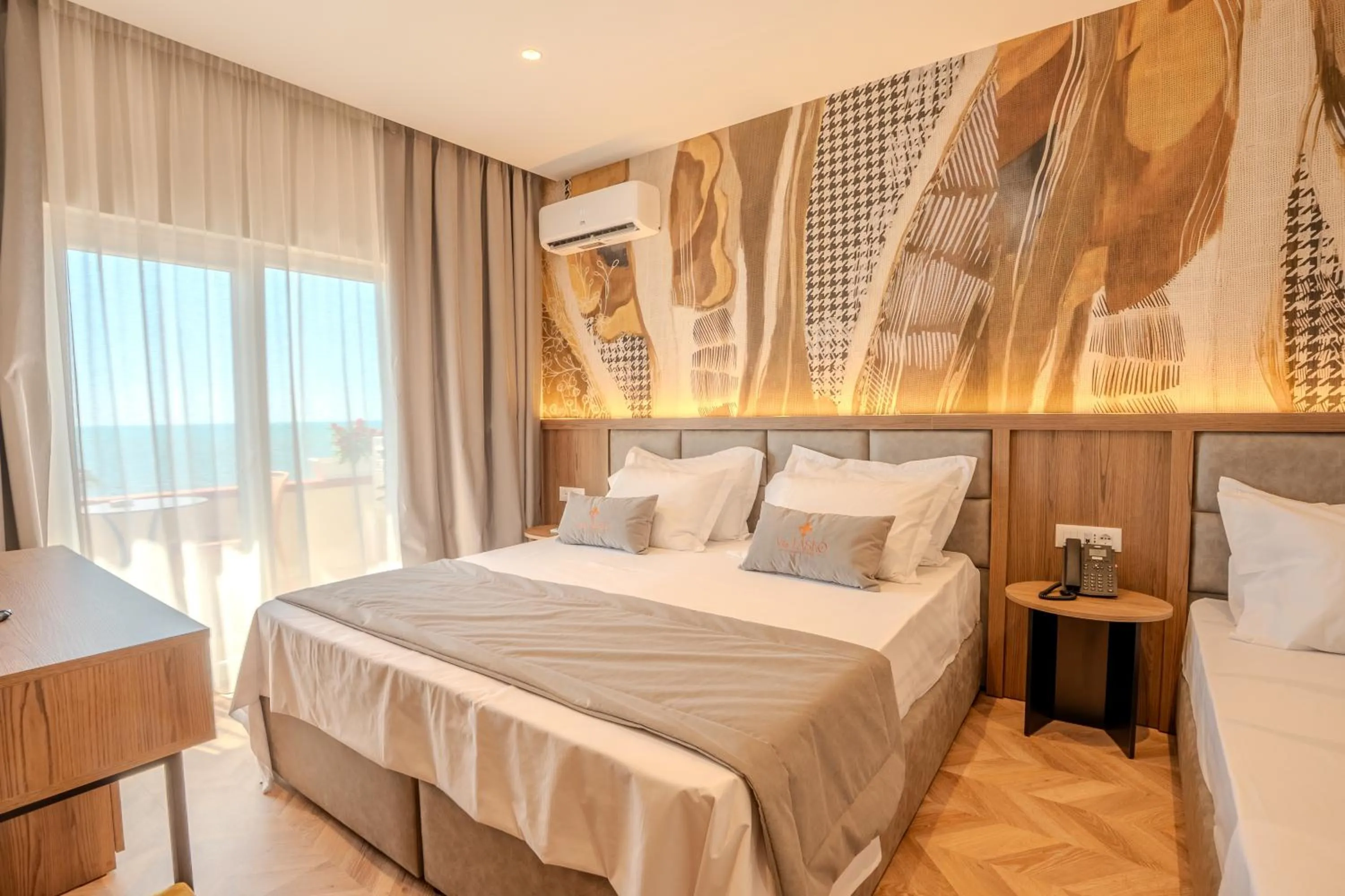 Bed in Vila Lasko Hotel