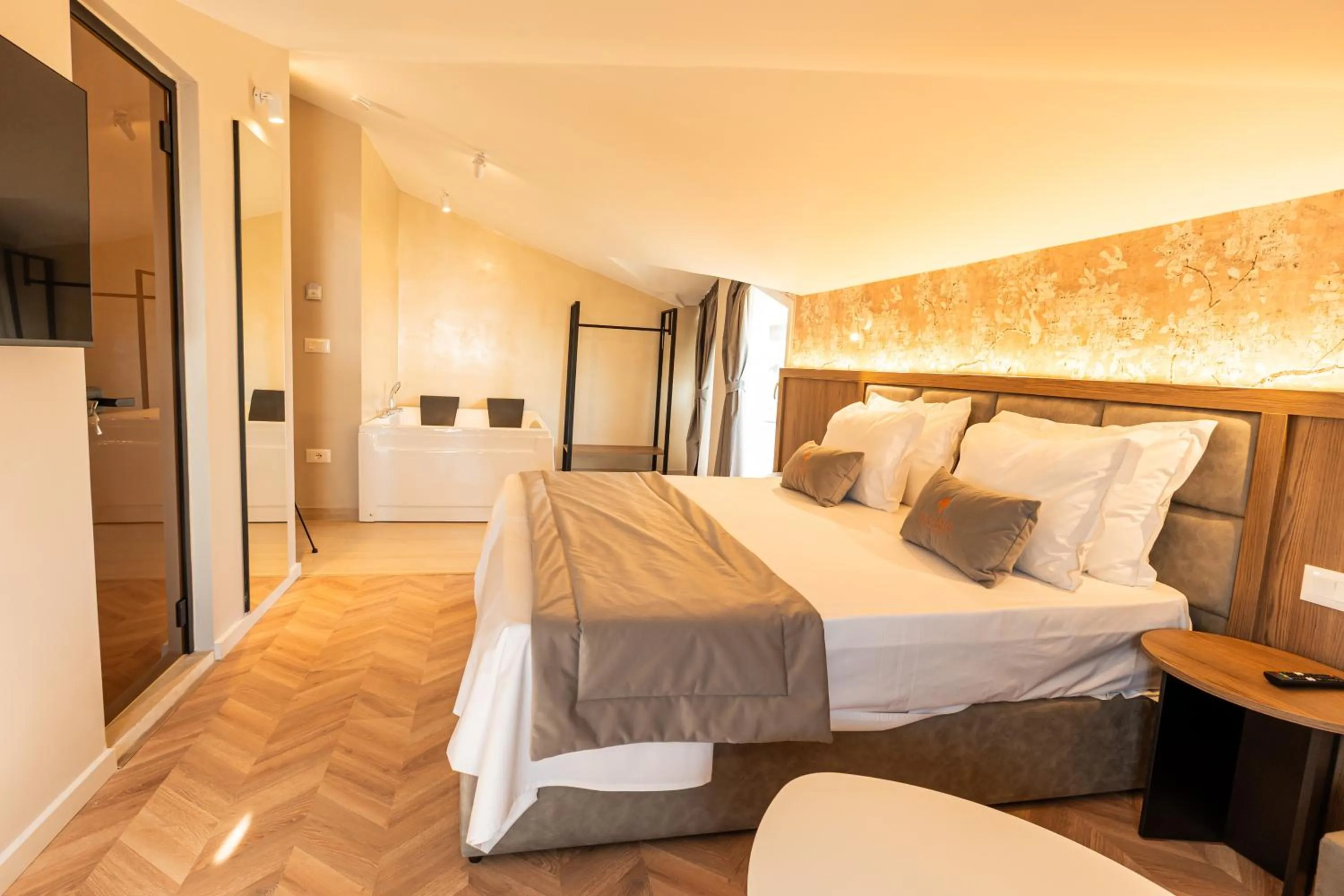 Bed in Vila Lasko Hotel