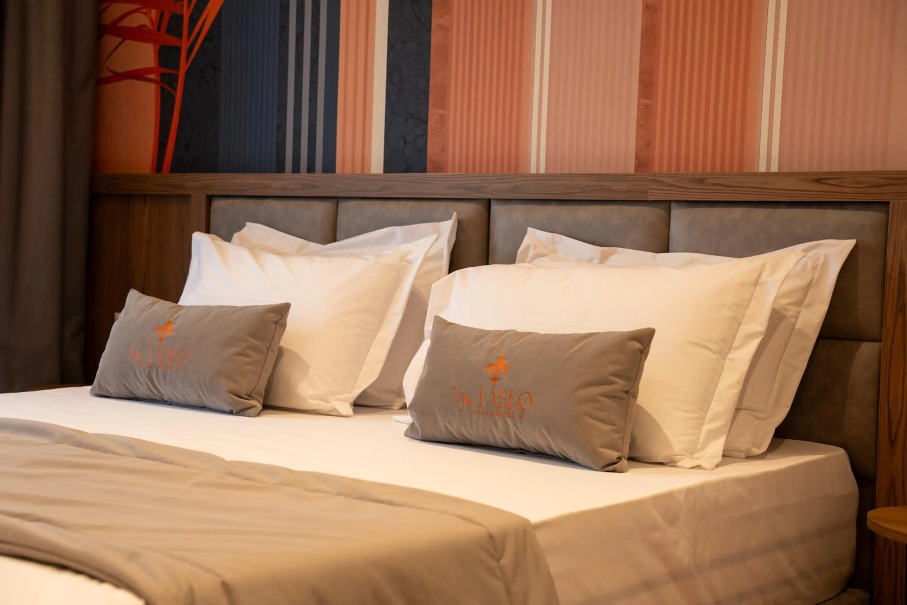 Bed in Vila Lasko Hotel