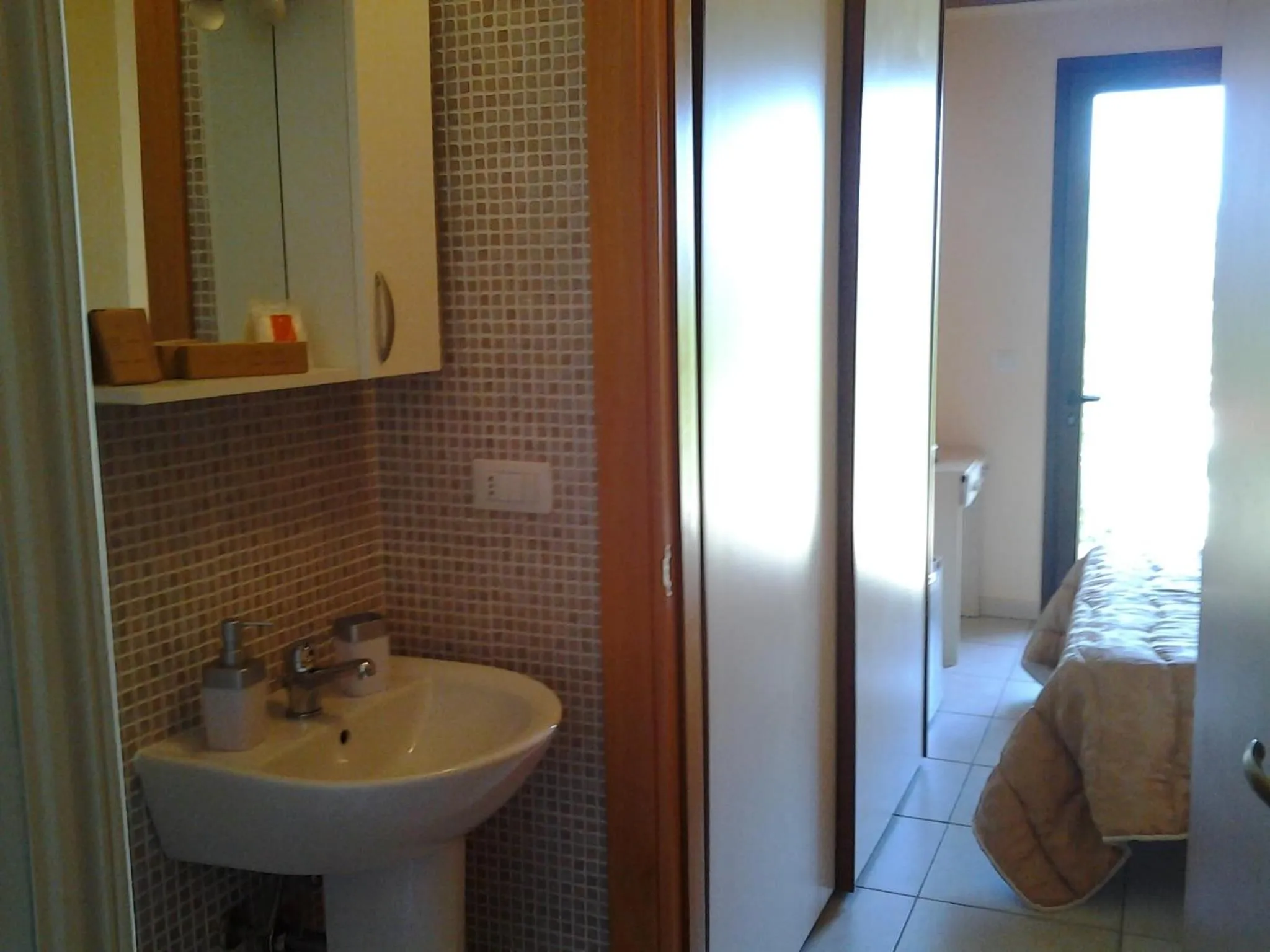 Decorative detail in B&B Alicino