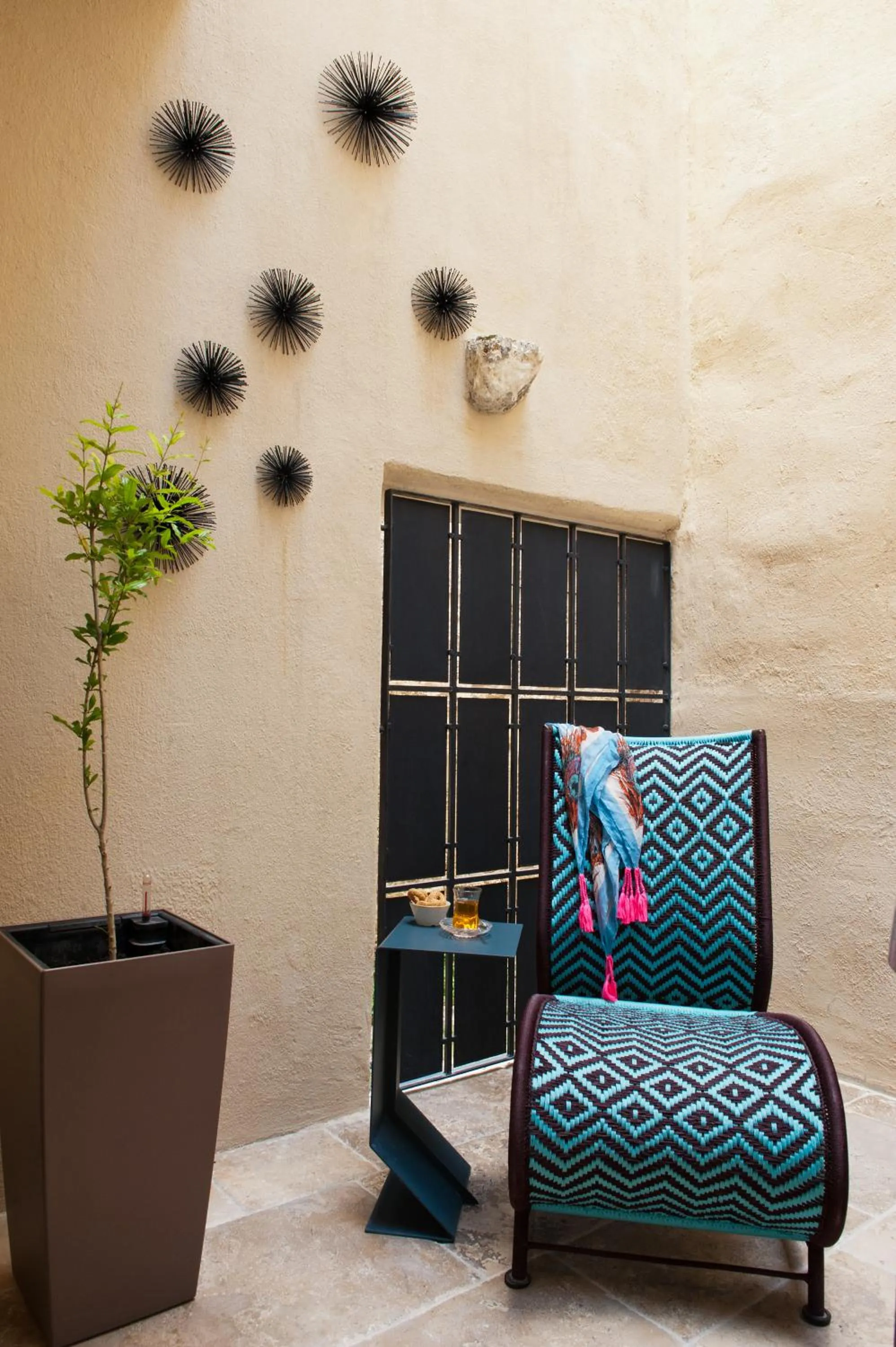 Patio in Allegory Boutique Hotel