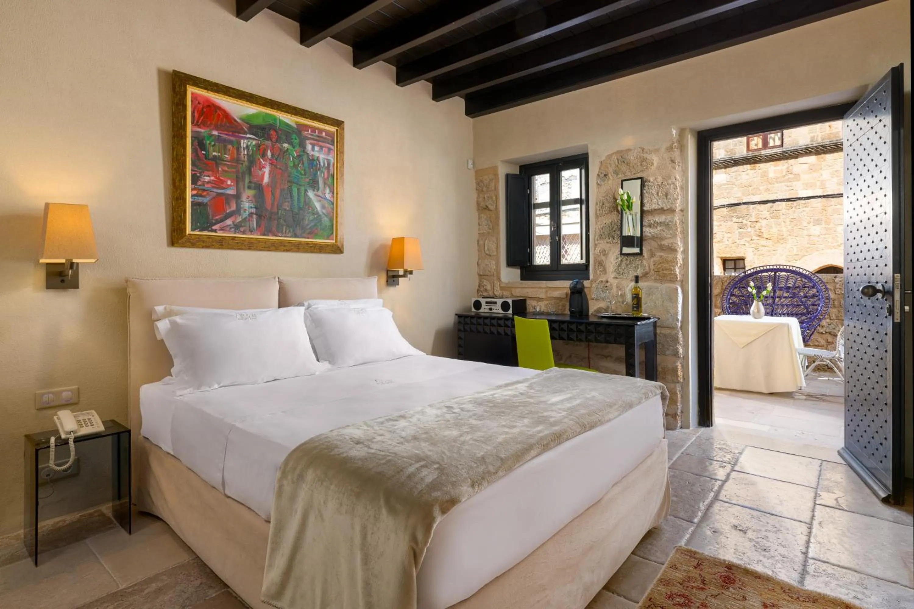 Patio in Allegory Boutique Hotel