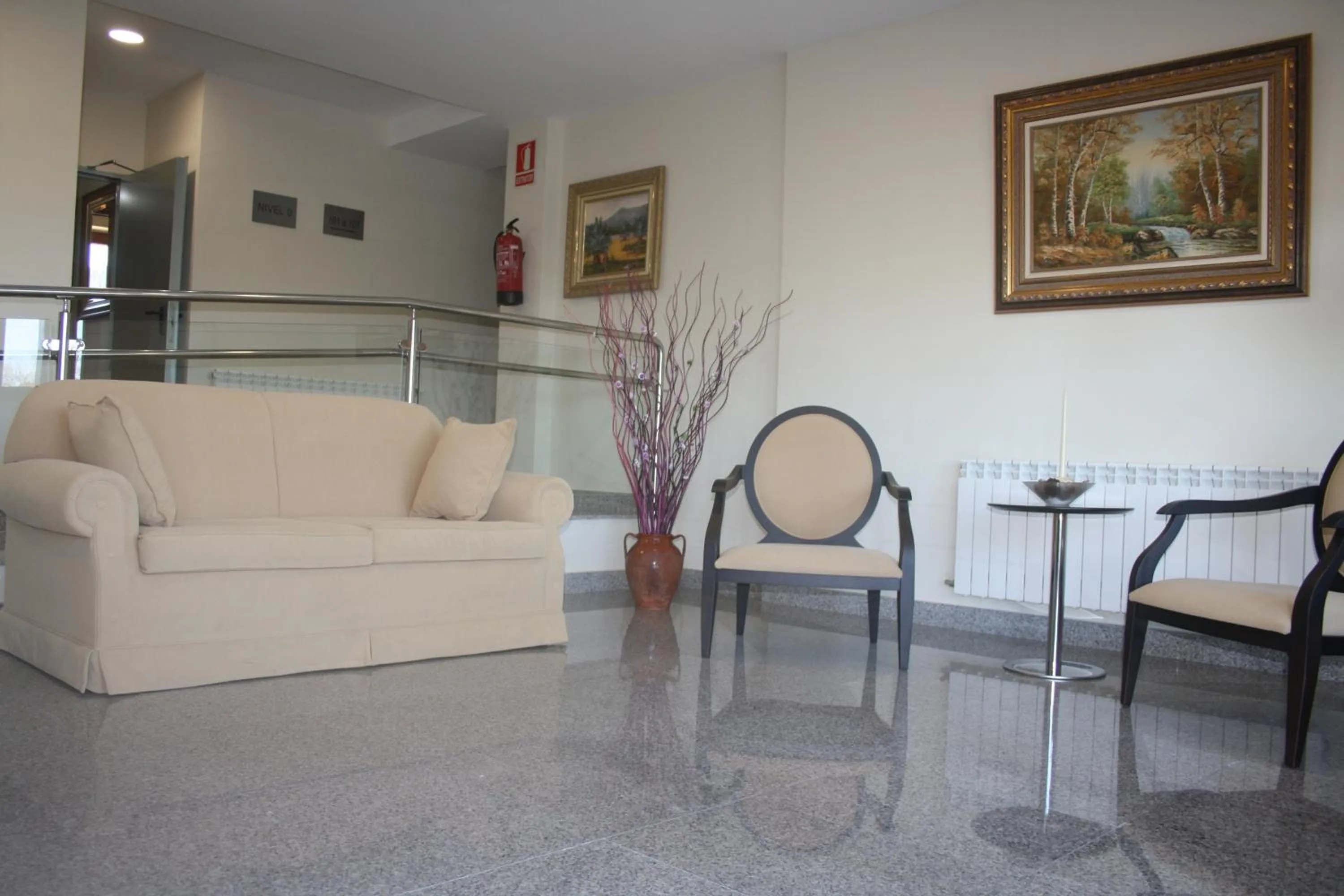 Living room in Hotel Lupa