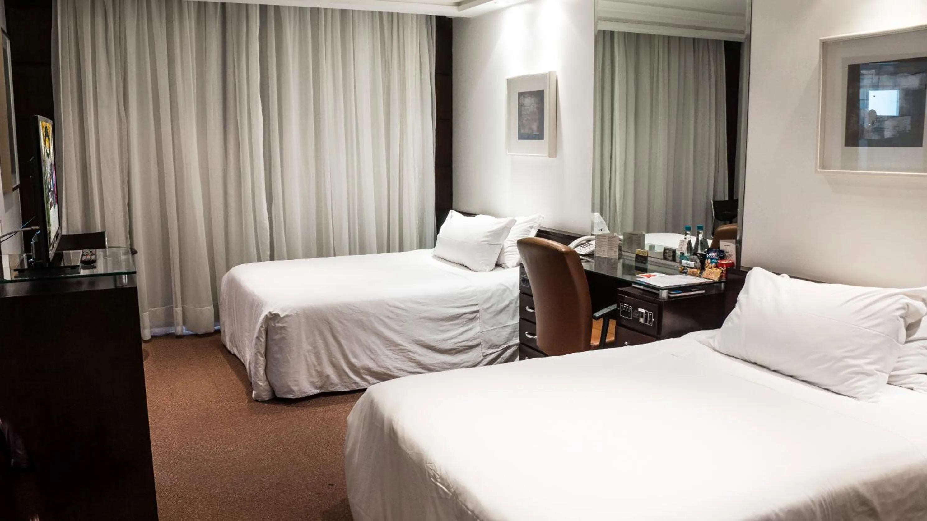 Decorative detail, Bed in Plaza São Rafael Hotel