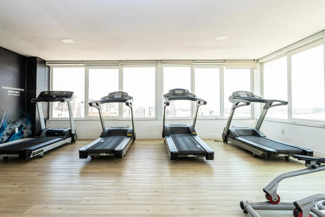 Fitness centre/facilities in Plaza São Rafael Hotel