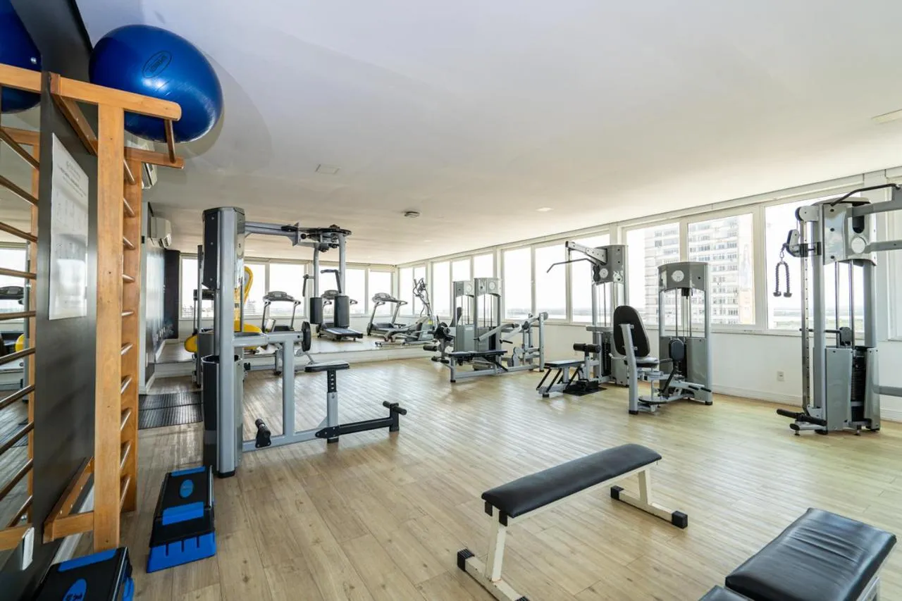 Fitness centre/facilities in Plaza São Rafael Hotel