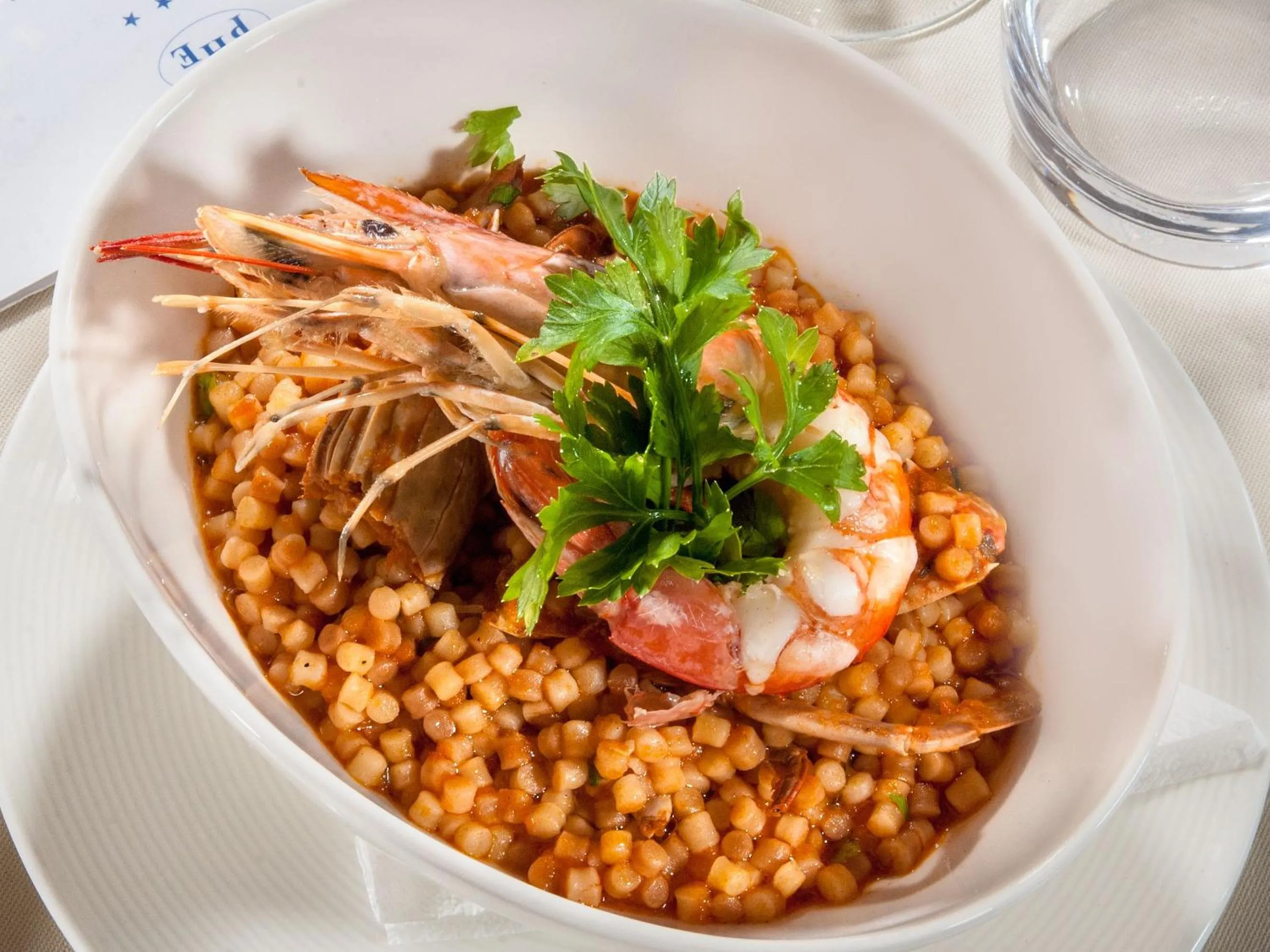 Food and drinks in Hotel Punta Est