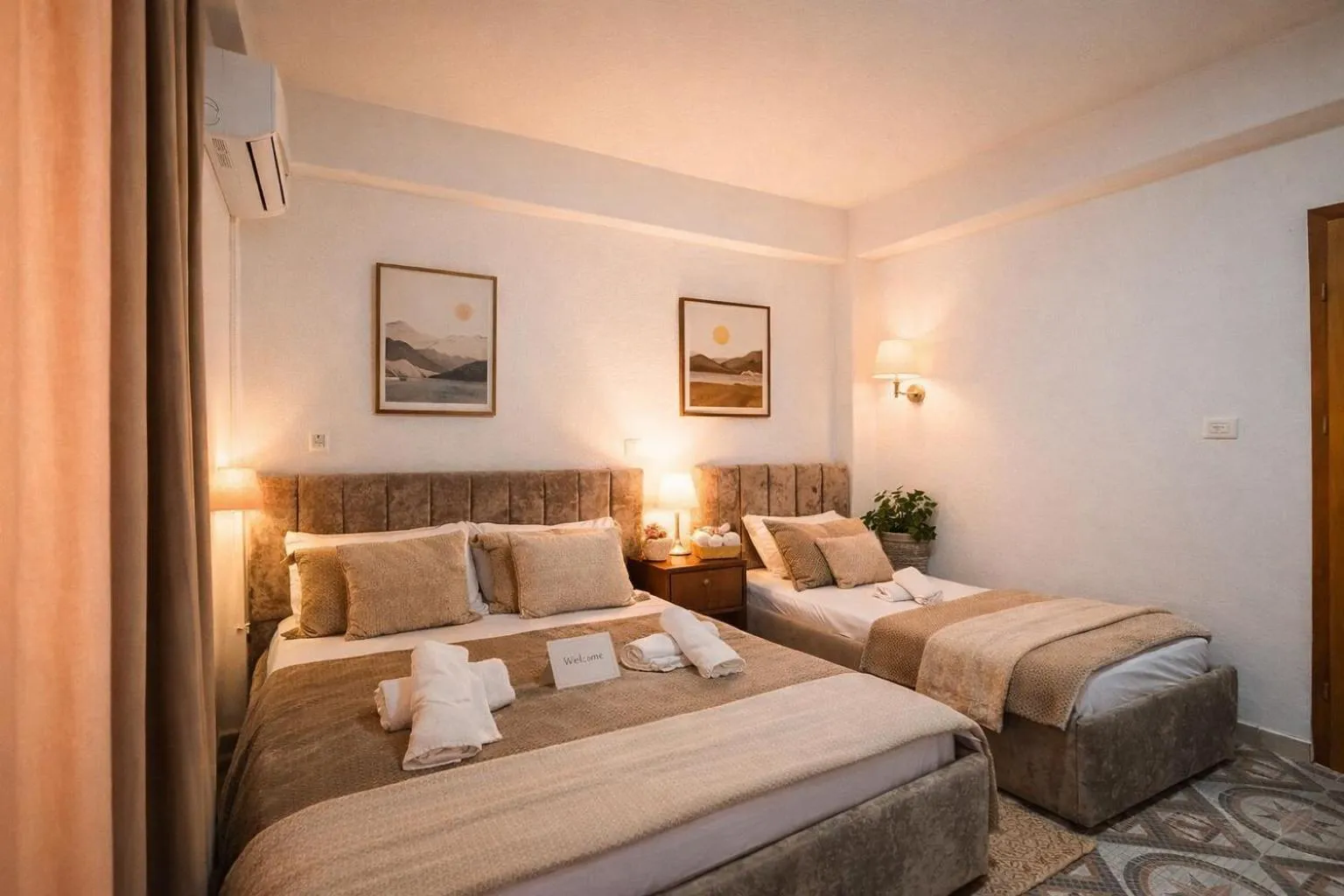 Photo of the whole room, Bed in KURTI Hotel