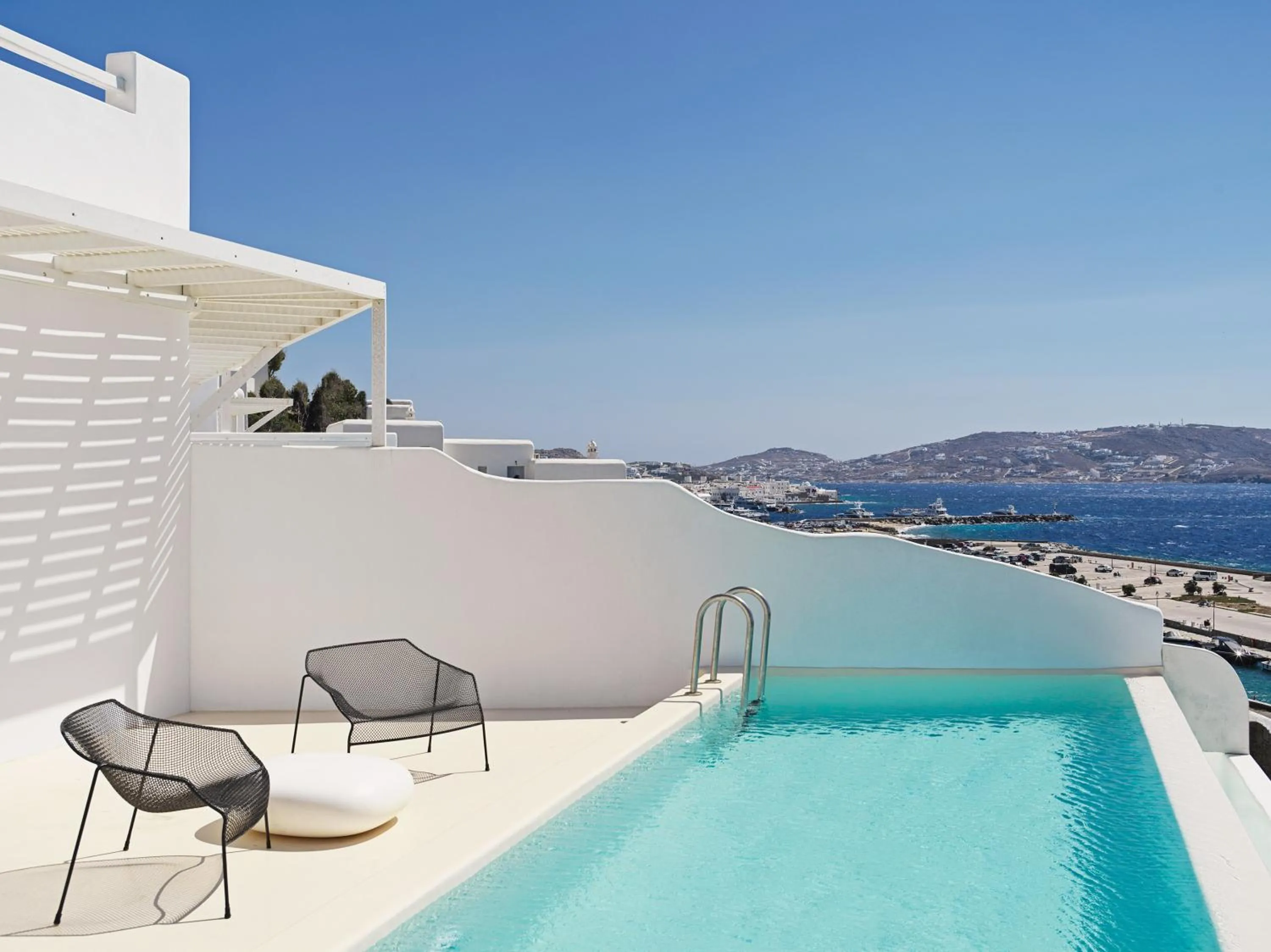 Balcony/Terrace in Kouros Hotel & Suites