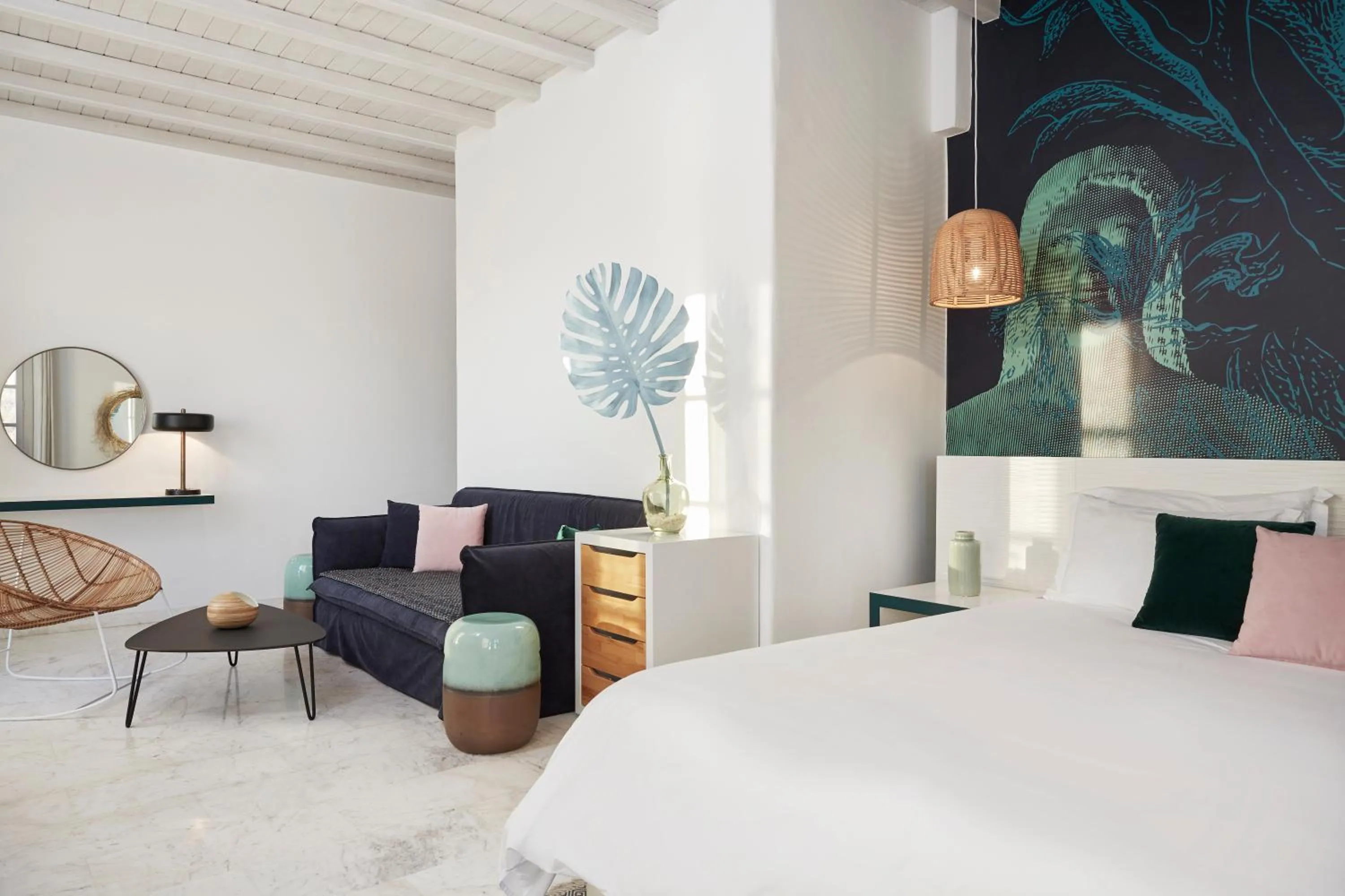 Photo of the whole room, Bed in Kouros Hotel & Suites